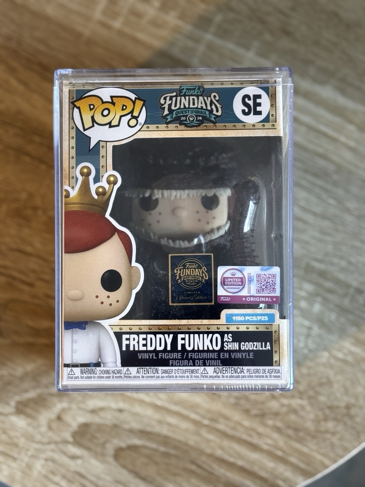 2026 Funko Fundays Freddy Funko as Shin Godzilla LE 1150 (Black Eyes) 2026 Funko Fundays Freddy Funko as Shin Godzilla LE 1150 (Black Eyes)