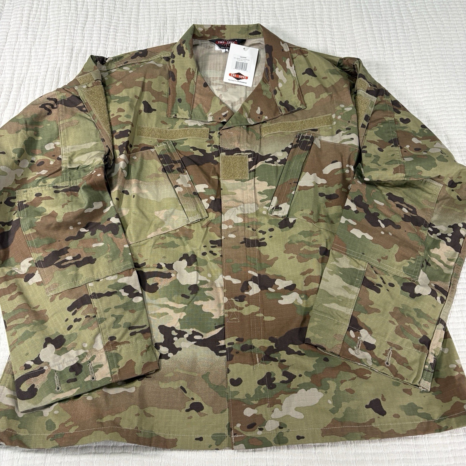 Tru Spec Scorpion OCP Uniform Jacket Top XL Army Military Multicam Ripstop NEW Tru Spec Scorpion OCP Uniform Jacket Top XL Army Military Multicam Ripstop NEW