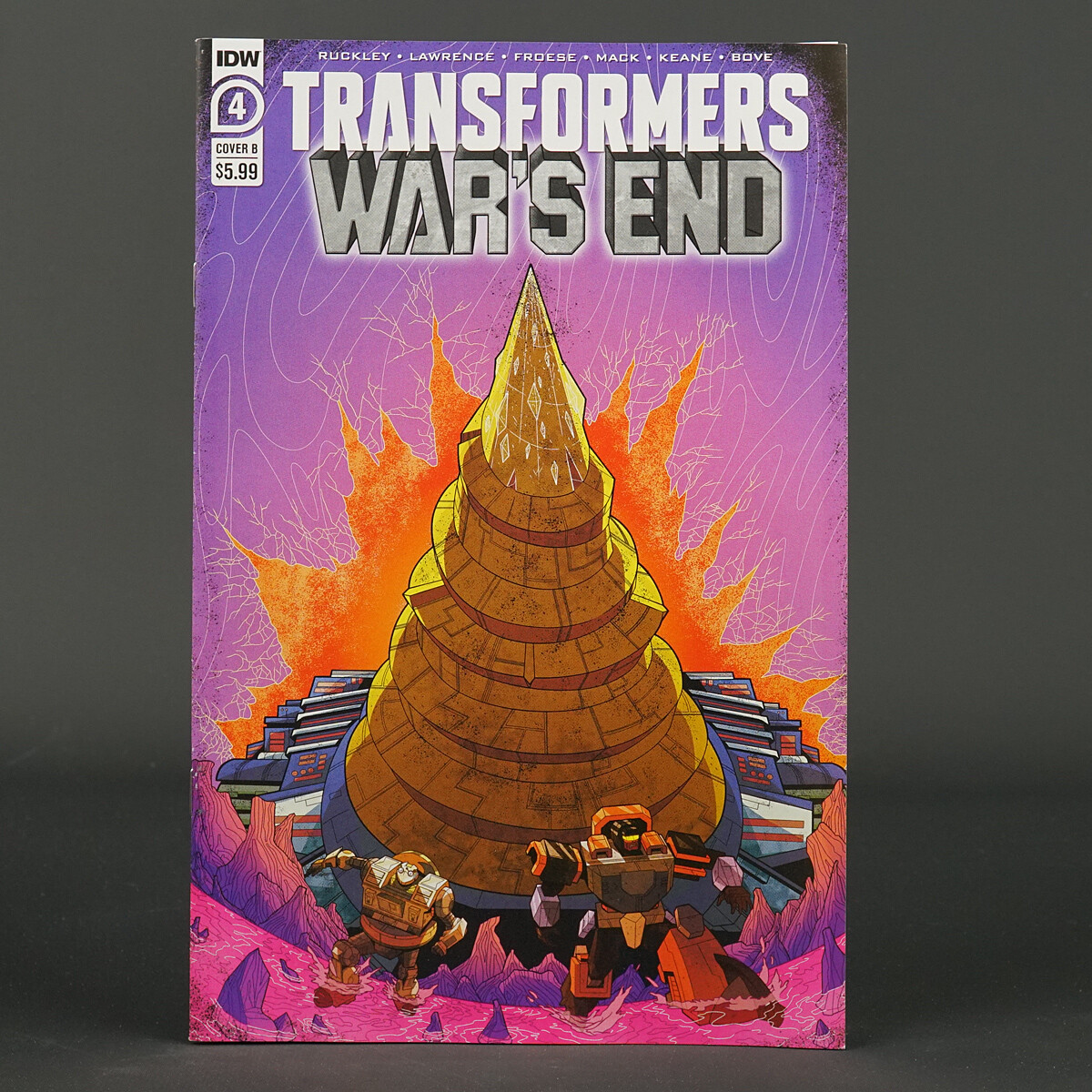 Transformers WARS END #4 Cvr B IDW Comics 2022 MAR220509 War\'s 4B (CA) Murphy