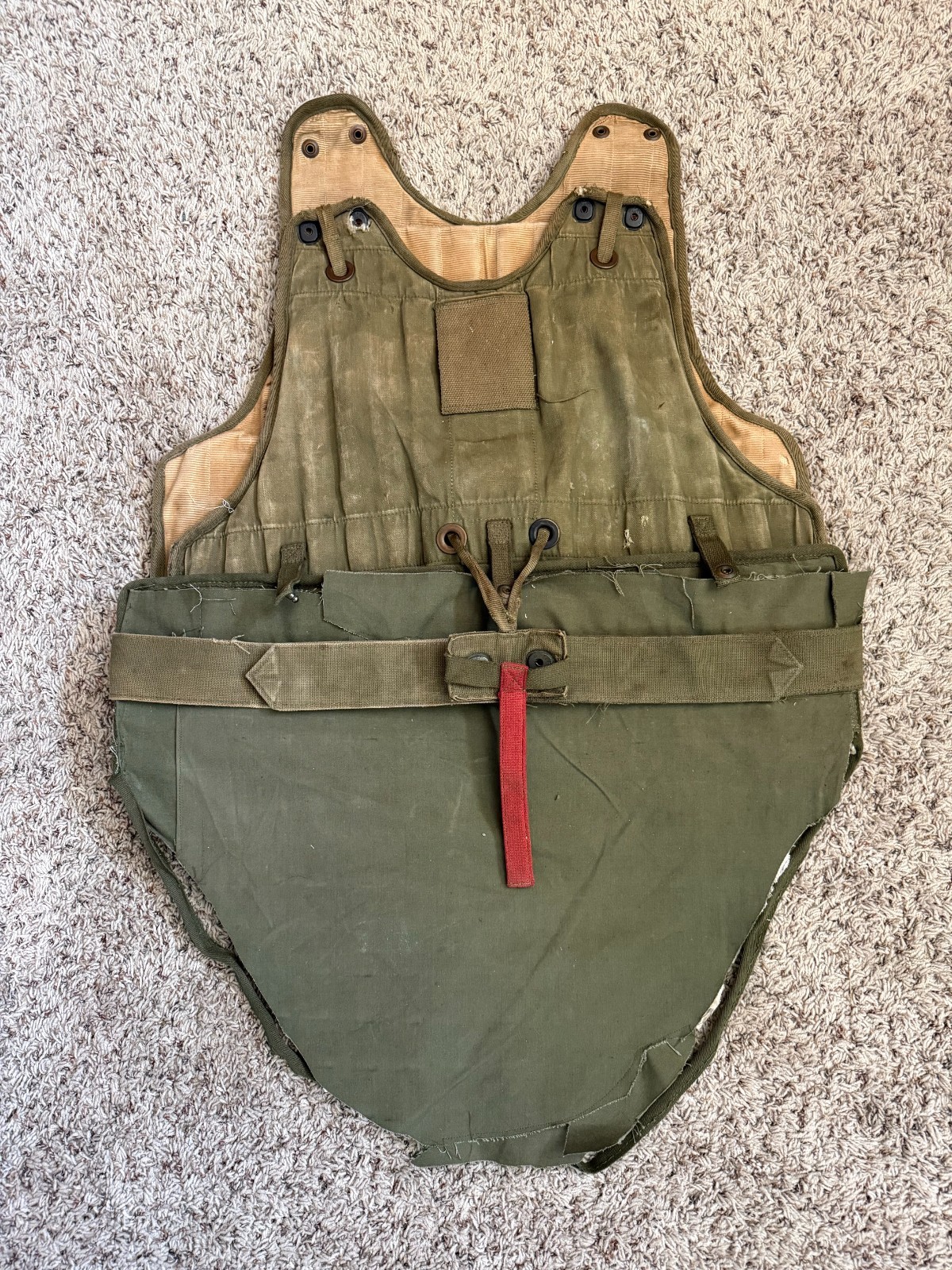 WWII USAAF M1 & M2 Flak Armor Apron - Make Offer WWII USAAF M1 & M2 Flak Armor Apron - Make Offer