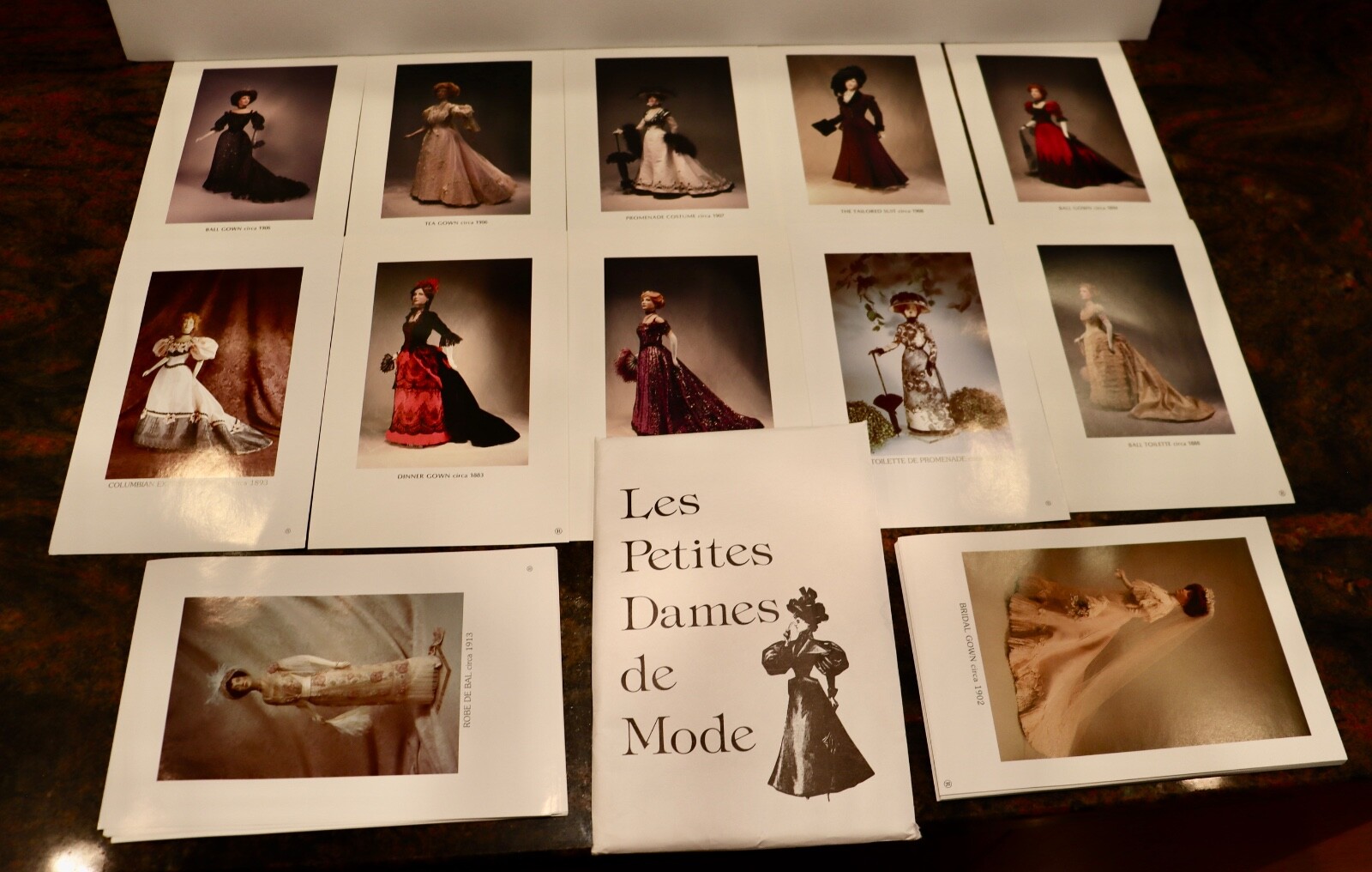 LES PETITES DAMES DE MODE = VICTORIAN WOMENS 1800 / 1900's DRESS DOLL PRINTS = LES PETITES DAMES DE MODE = VICTORIAN WOMENS 1800 / 1900's DRESS DOLL PRINTS =
