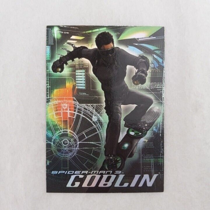 Spider-man 3 2007 Movie GOBLIN Foil Insert Trading Cards G5 Rittenhouse
