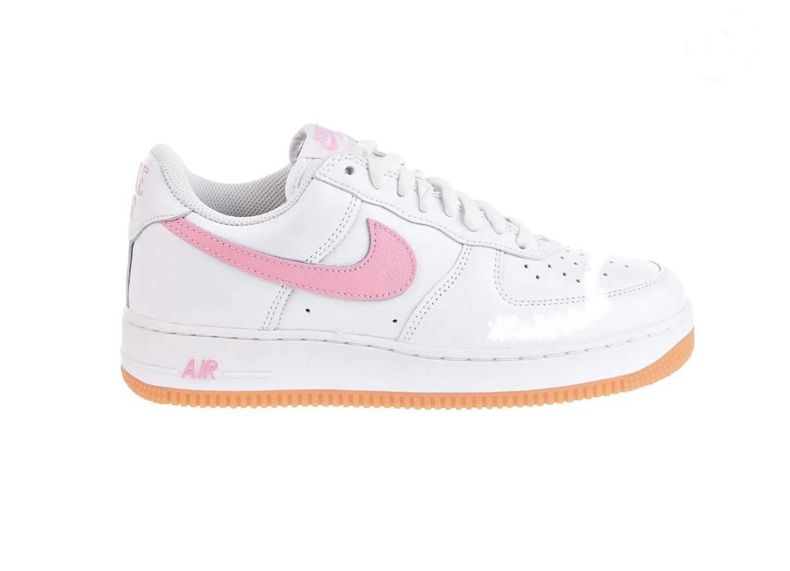 Nike Men's Nike Air Force 1 Low Retro White/Pink Gum Yellow(DM0576 101) NIB USM9 Nike Men's Nike Air Force 1 Low Retro White/Pink Gum Yellow(DM0576 101) NIB USM9