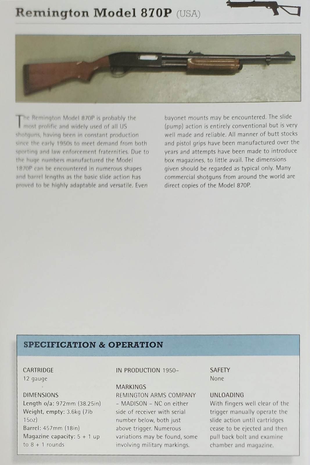 Remington Gun Picture Out of Print Original Detail Info Sheet Vtg Article Remington Gun Picture Out of Print Original Detail Info Sheet Vtg Article