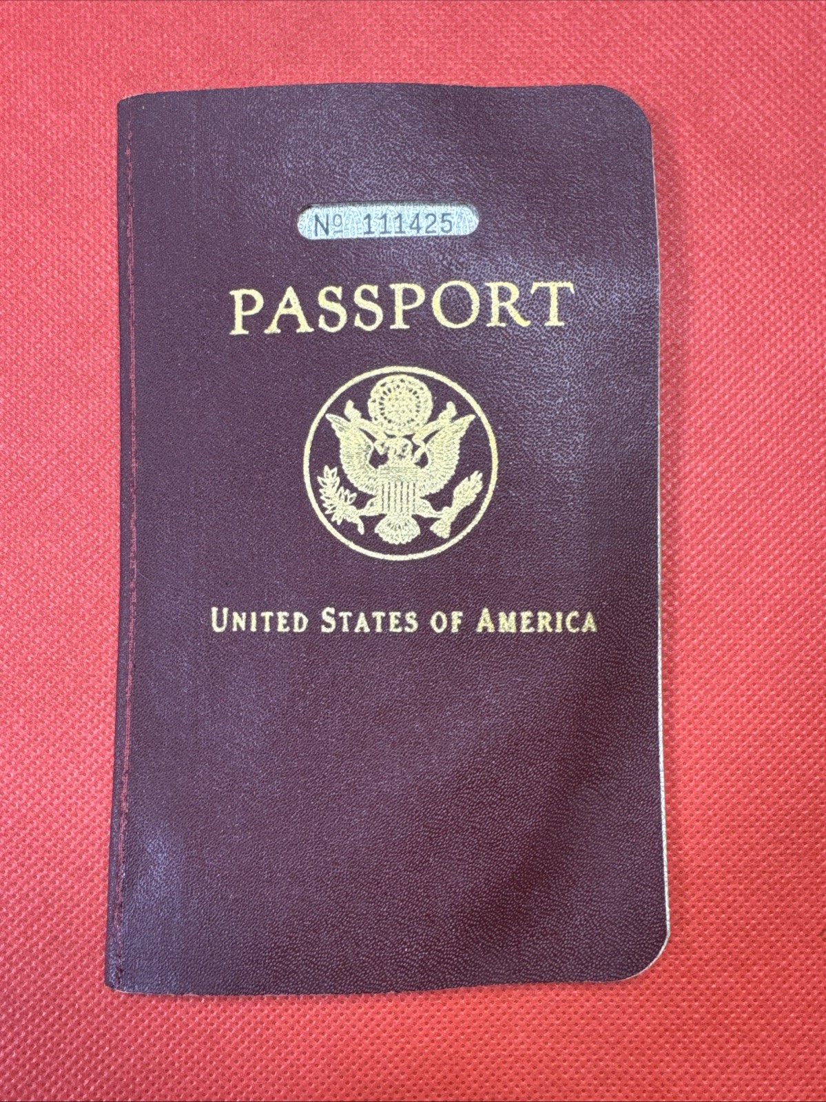 Vintage 1934 Passport United States of America Vintage 1934 Passport United States of America