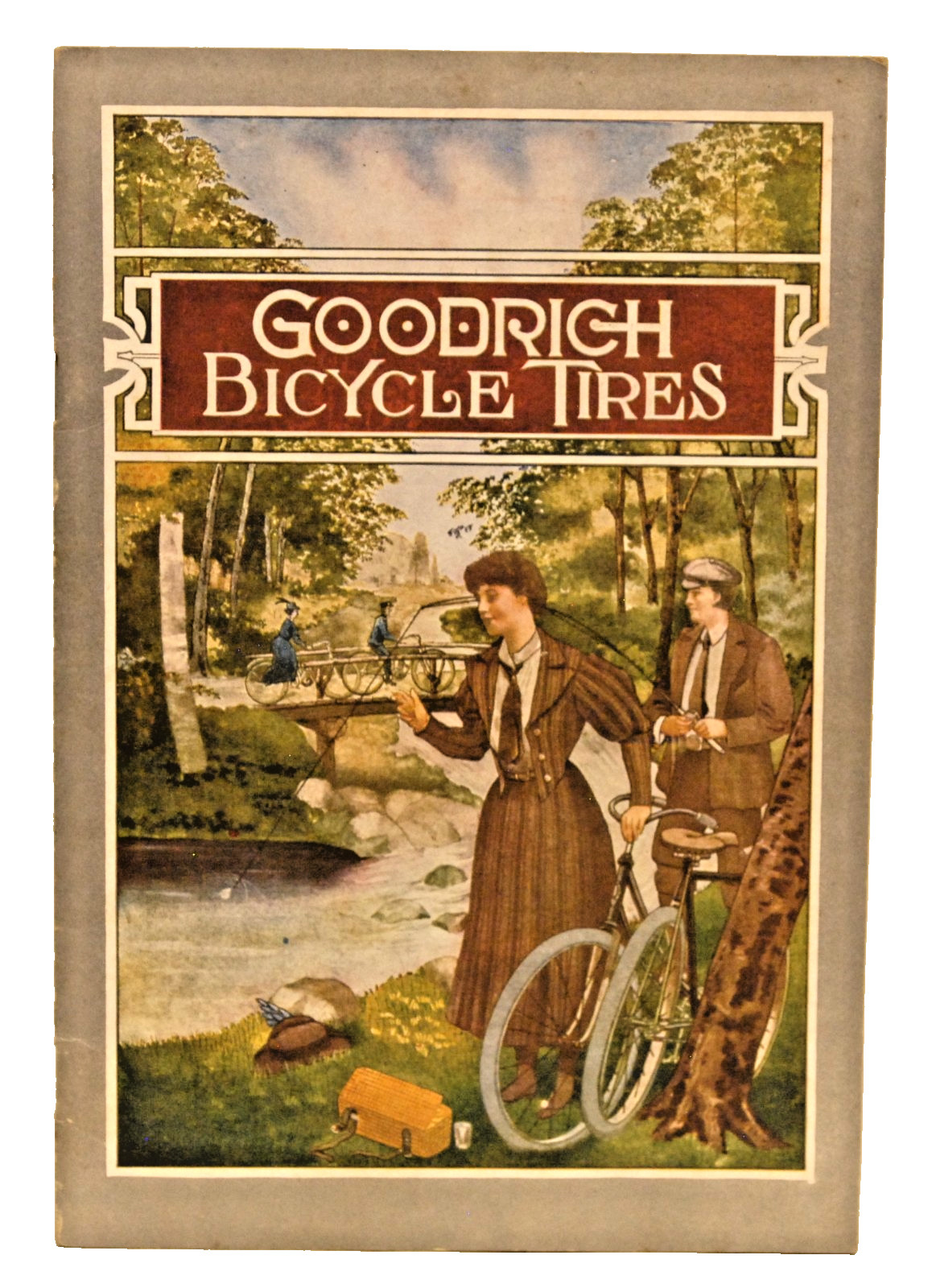ORIGINAL 1909-1910 GOODRICH BICYCLE TIRES CATALOG B.F. GOODRICH CO. AKRON, OHIO ORIGINAL 1909-1910 GOODRICH BICYCLE TIRES CATALOG B.F. GOODRICH CO. AKRON, OHIO