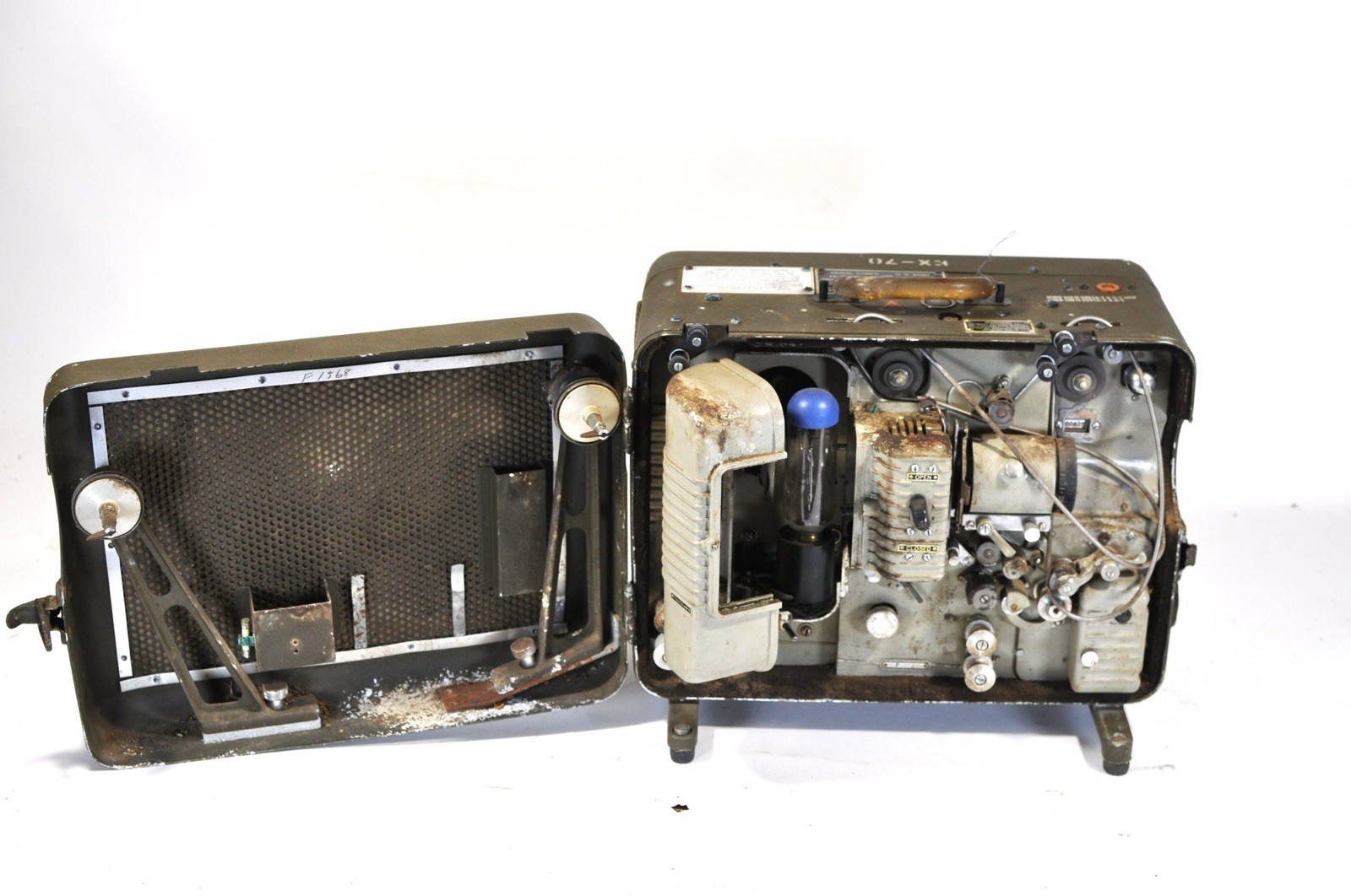 Vintage U.S. Army Signal Corps Film Projector AN/PFP-1 PH-652 Military Case