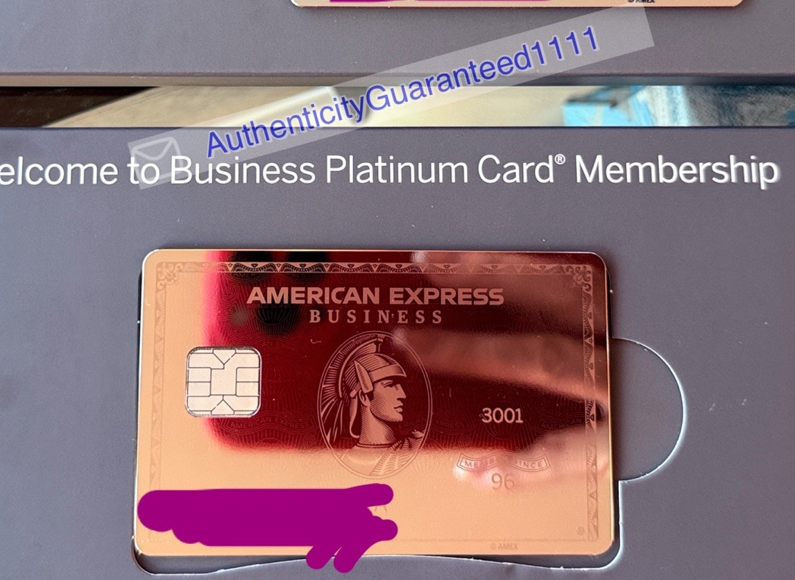 NEW MIRROR AMEX American Express Platinum Metal Business Card With BOX COLLECTIB NEW MIRROR AMEX American Express Platinum Metal Business Card With BOX COLLECTIB