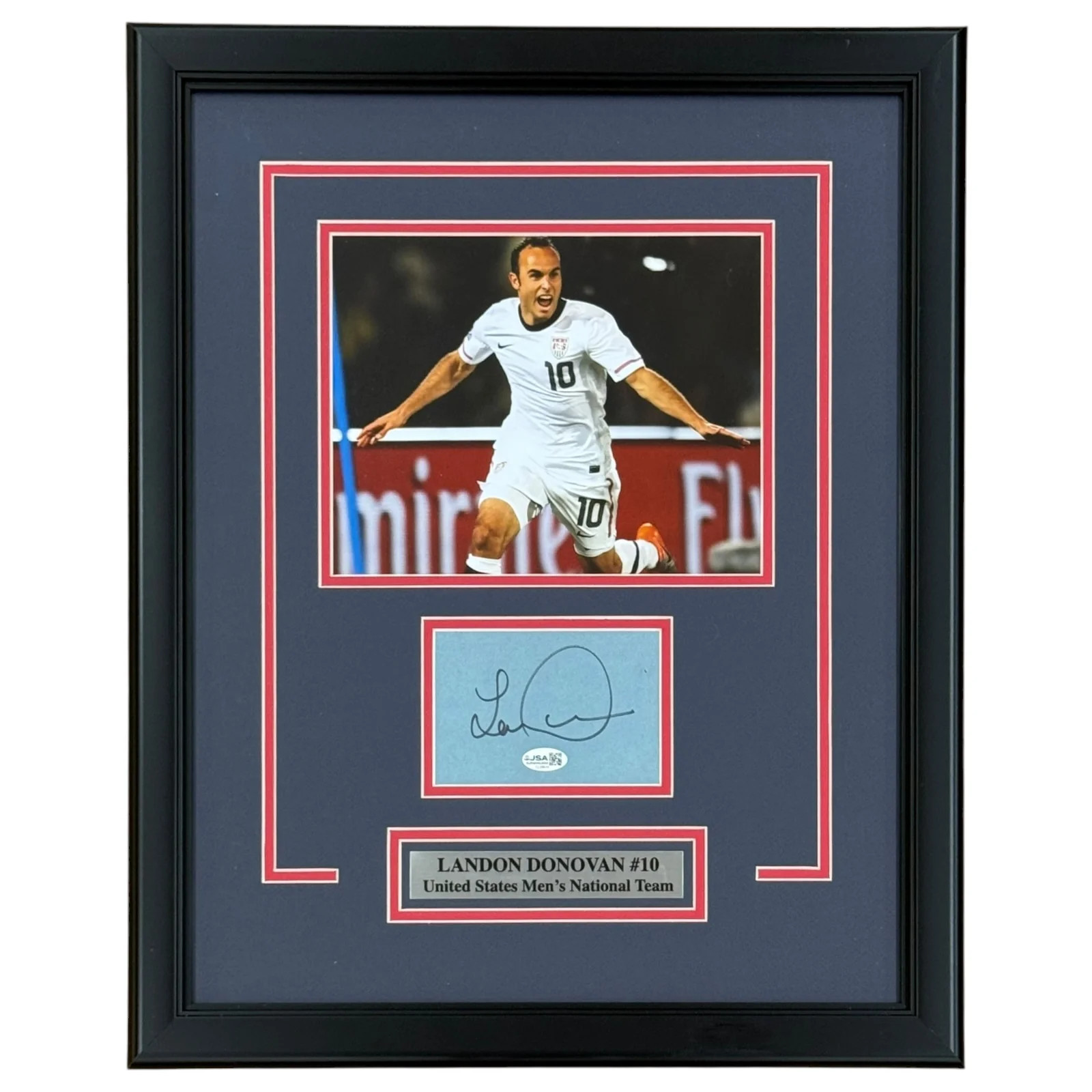 Landon Donovan Autographed United States Men's National Team Signature Series Fr Landon Donovan Autographed United States Men's National Team Signature Series Fr