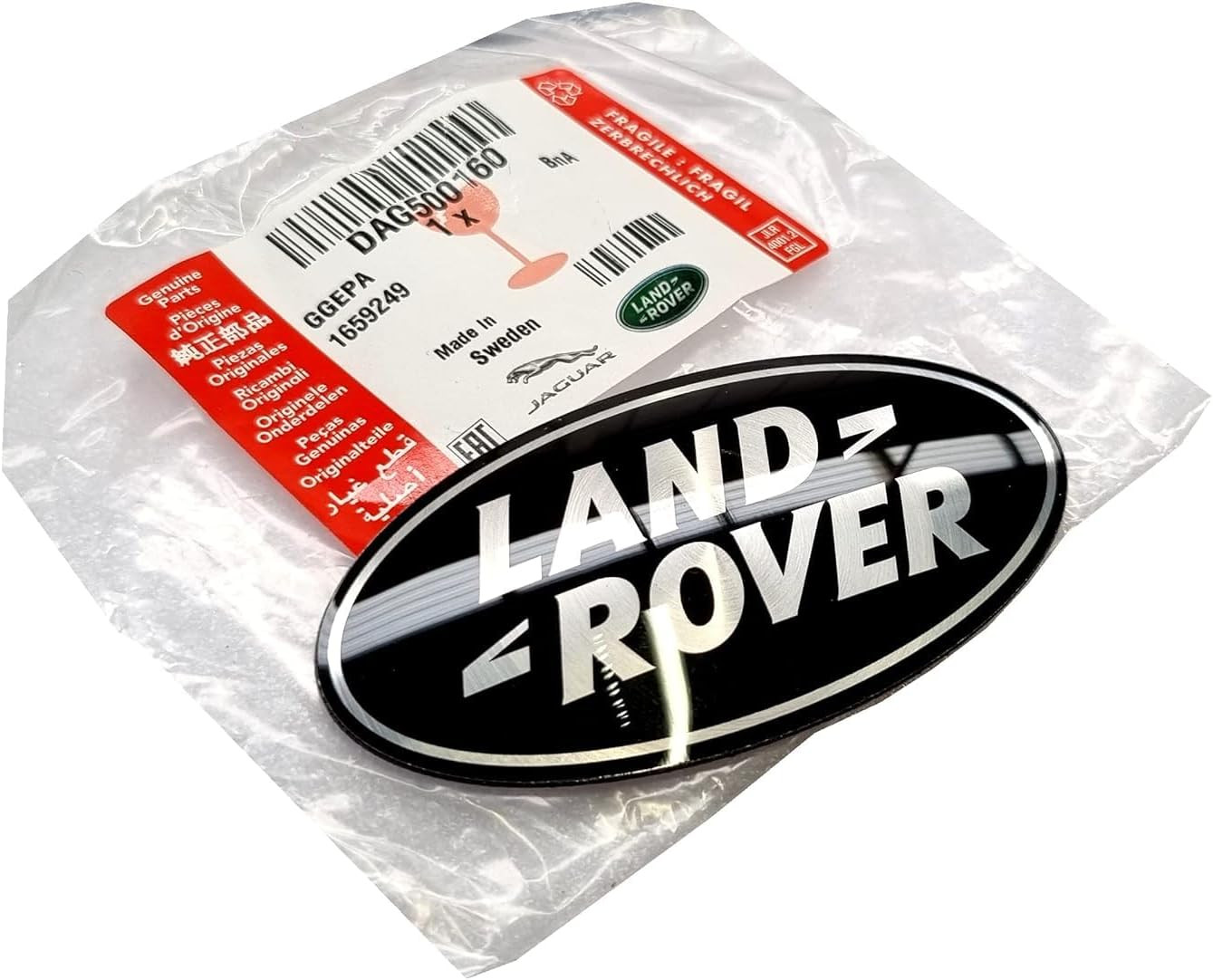 Genuine OEM Range Rover Sport Black Grille Grill-Emblem Badge Nameplate DAG50016 Genuine OEM Range Rover Sport Black Grille Grill-Emblem Badge Nameplate DAG50016