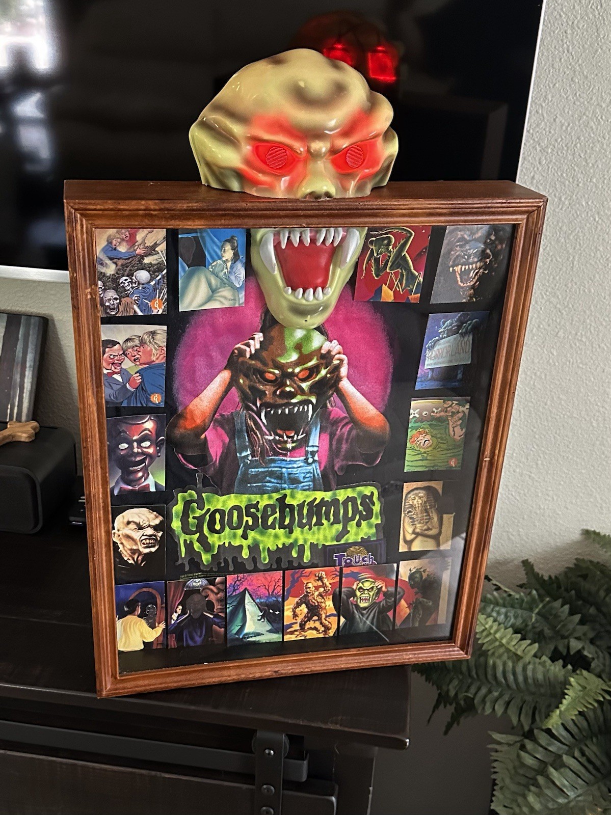 Vintage Goosebumps Wall Art 1/1 RARE Handmade Piece Vintage Goosebumps Wall Art 1/1 RARE Handmade Piece