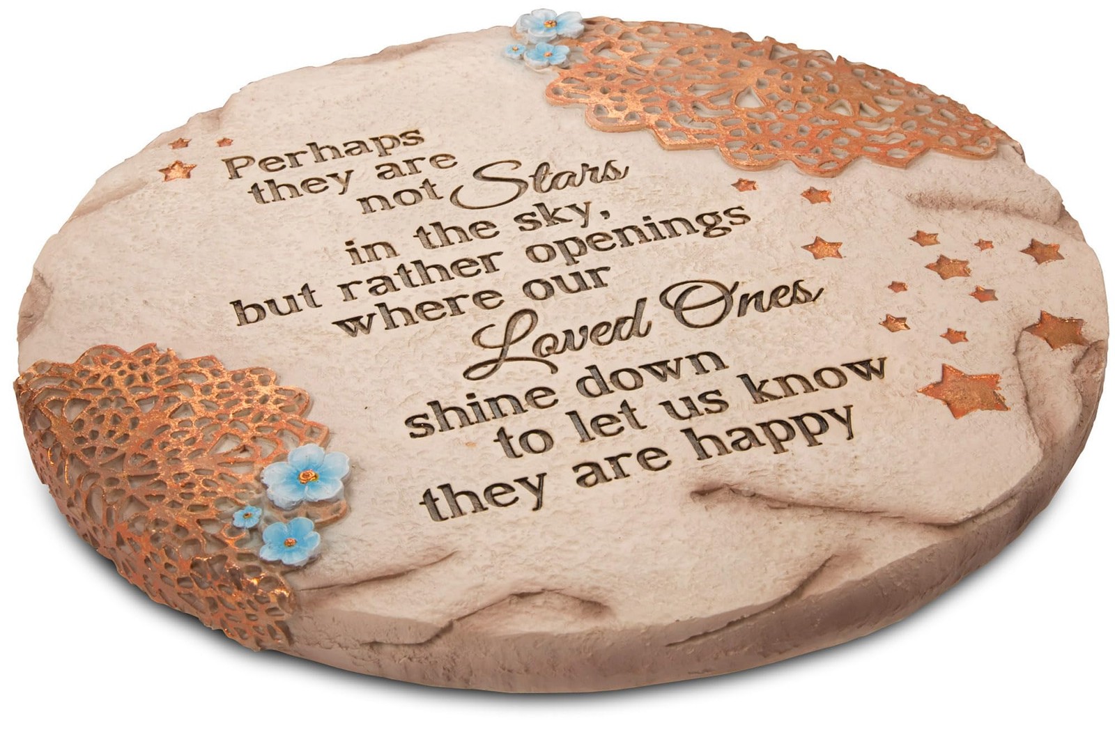 Pavilion Gift Company 19058 Light Your Way Memorial Garden Stone, 10-Inch Pavilion Gift Company 19058 Light Your Way Memorial Garden Stone, 10-Inch
