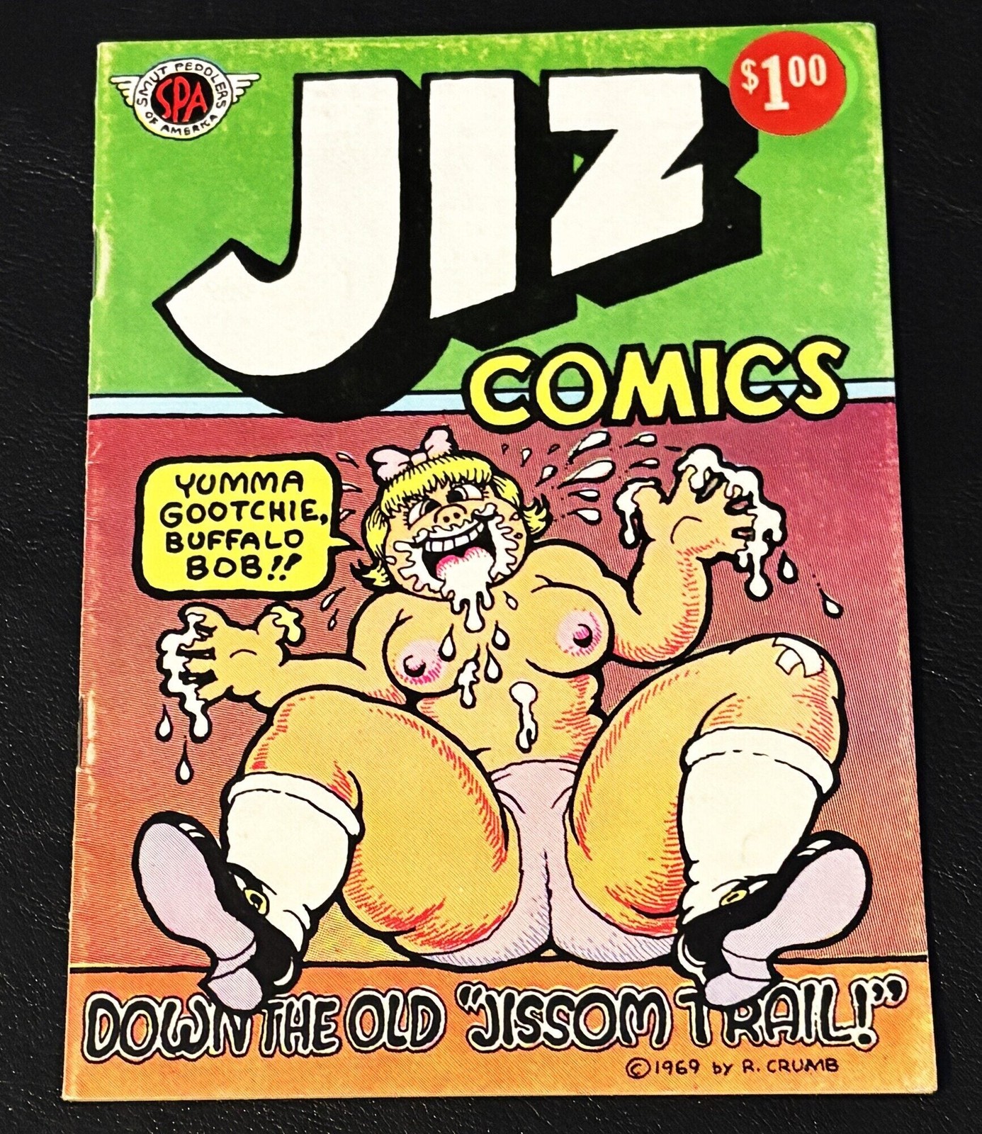 R Crumb / JIZ COMICS 1969 R Crumb / JIZ COMICS 1969