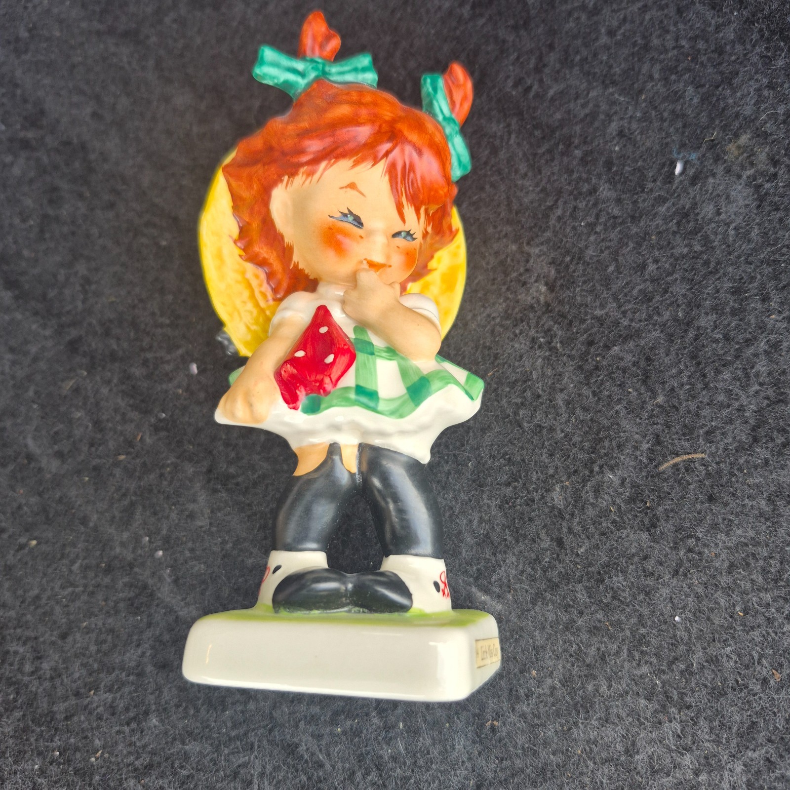Goebel Hummel Red Heads Little Miss Coy Vintage 1957 Byj Germany Figure Goebel Hummel Red Heads Little Miss Coy Vintage 1957 Byj Germany Figure