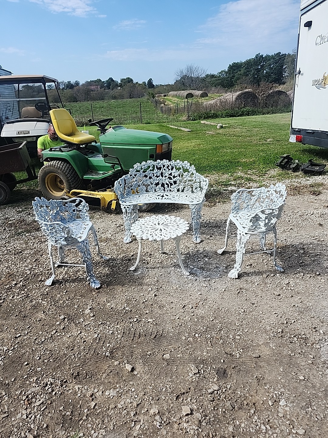 Vintage Cast Aluminum Full Set Vintage Cast Aluminum Full Set