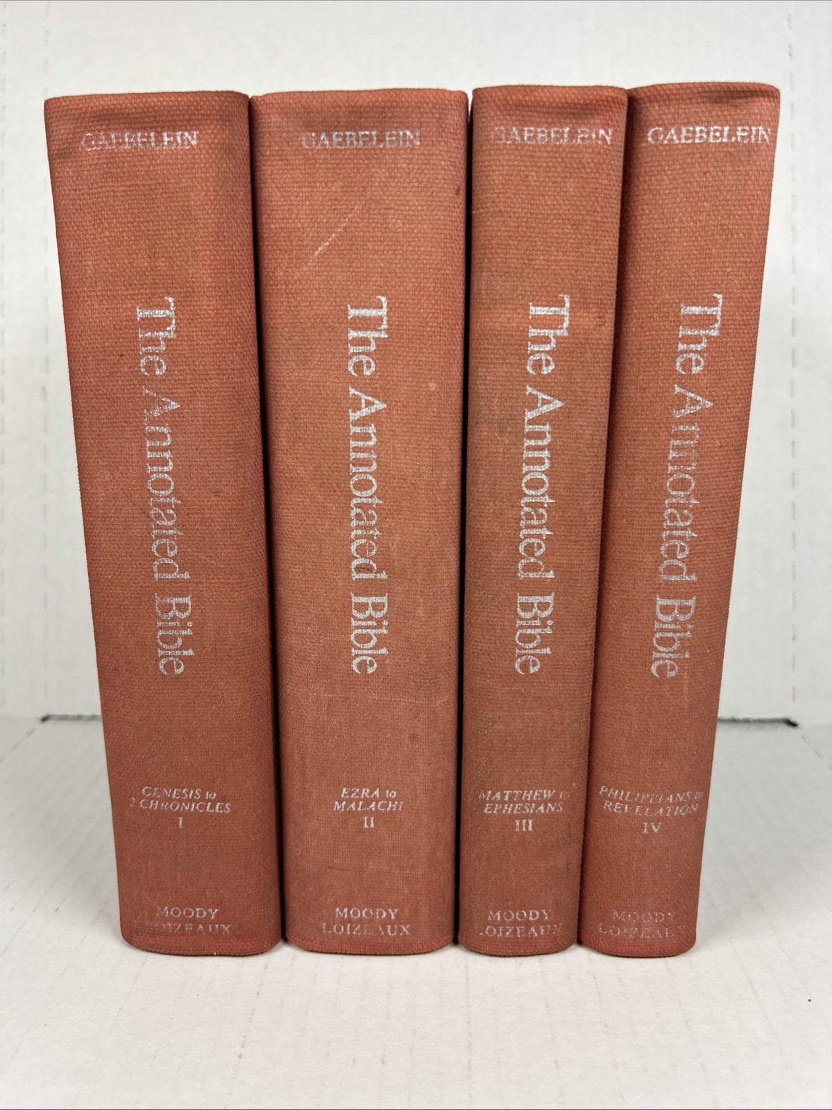 The Annotated Bible The Holy Scriptures Analyzed & Annotated Four Volumes 1-4 The Annotated Bible The Holy Scriptures Analyzed & Annotated Four Volumes 1-4