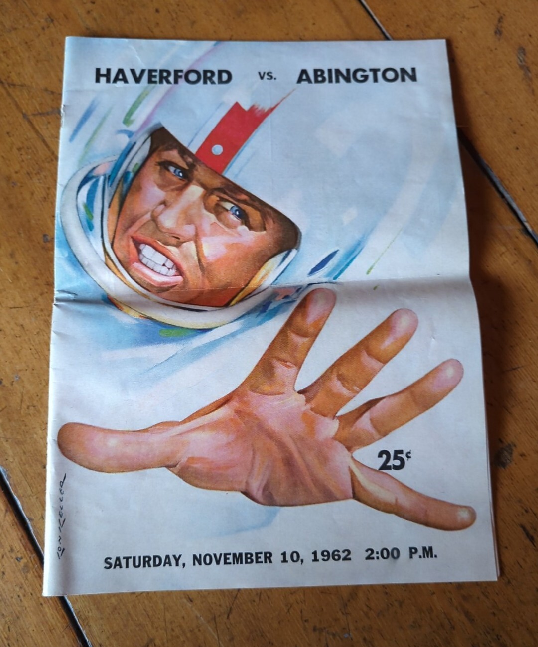 Rare 1962 Vintage Abington Vs. Haverford High School FOOTBALL PROGRAM Rare 1962 Vintage Abington Vs. Haverford High School FOOTBALL PROGRAM