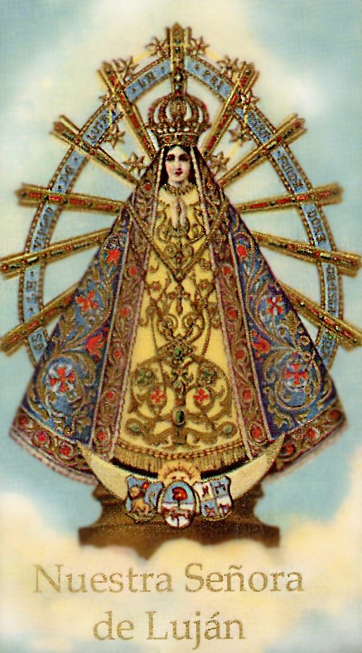 Oracion a Nuestra Senora de Lujan A - Laminated Holy 25 CARDS Oracion a Nuestra Senora de Lujan A - Laminated Holy 25 CARDS
