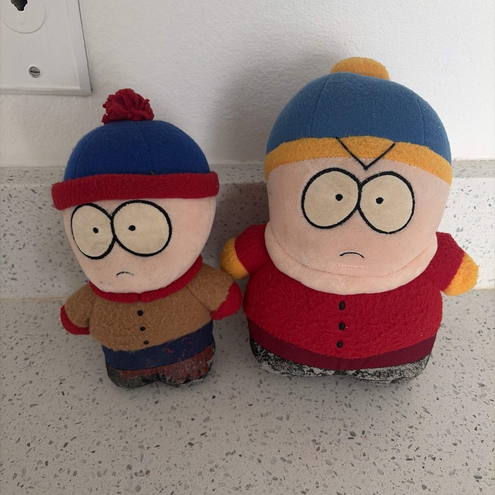 Vintage 1998 South Park Plush Set Cartman And Stan Comedy Central Lot Of 2 Vintage 1998 South Park Plush Set Cartman And Stan Comedy Central Lot Of 2