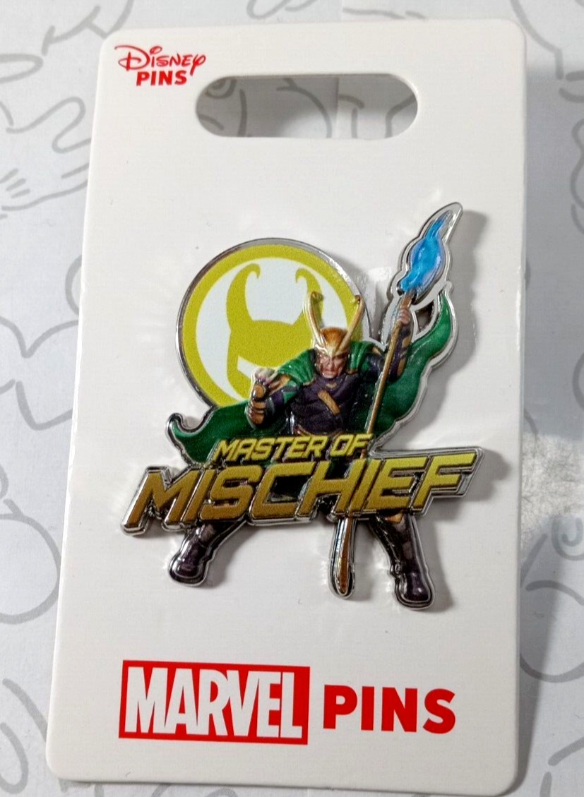 Loki Master of Mischief Marvel 2022 Disney Pin #172810 Loki Master of Mischief Marvel 2022 Disney Pin #172810