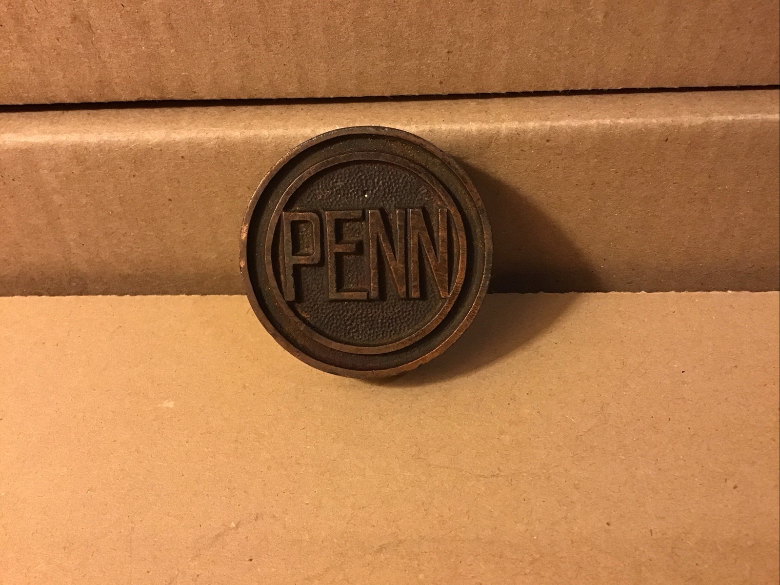 Antique Vintage PENN Hardware Souvenir Paperweight, Reading, PA, 2” Diameter Antique Vintage PENN Hardware Souvenir Paperweight, Reading, PA, 2” Diameter