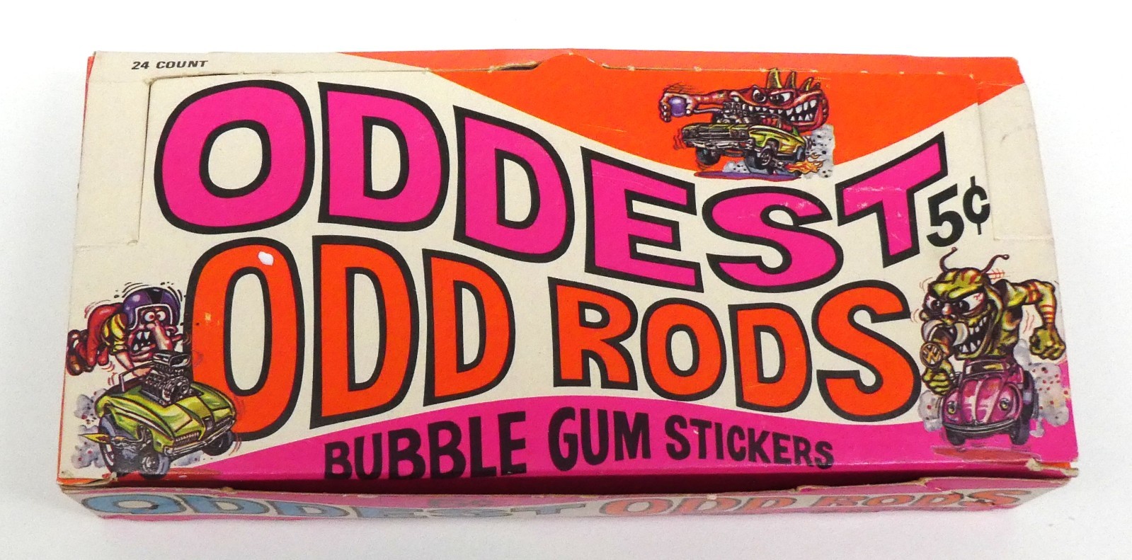 1970 Oddest Odd Rods Display Box Rare Original Donruss