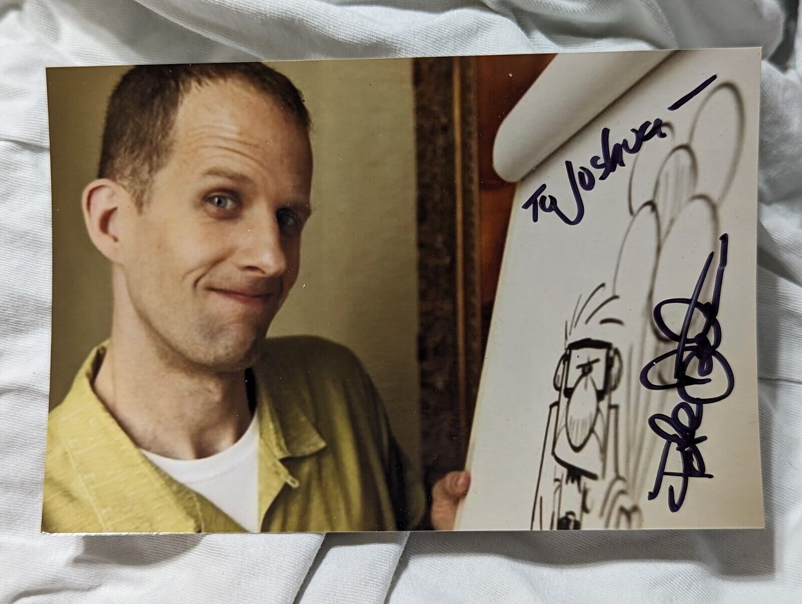 Pete Docter Pixar CEO Autographed Signed Photo Monsters Inc