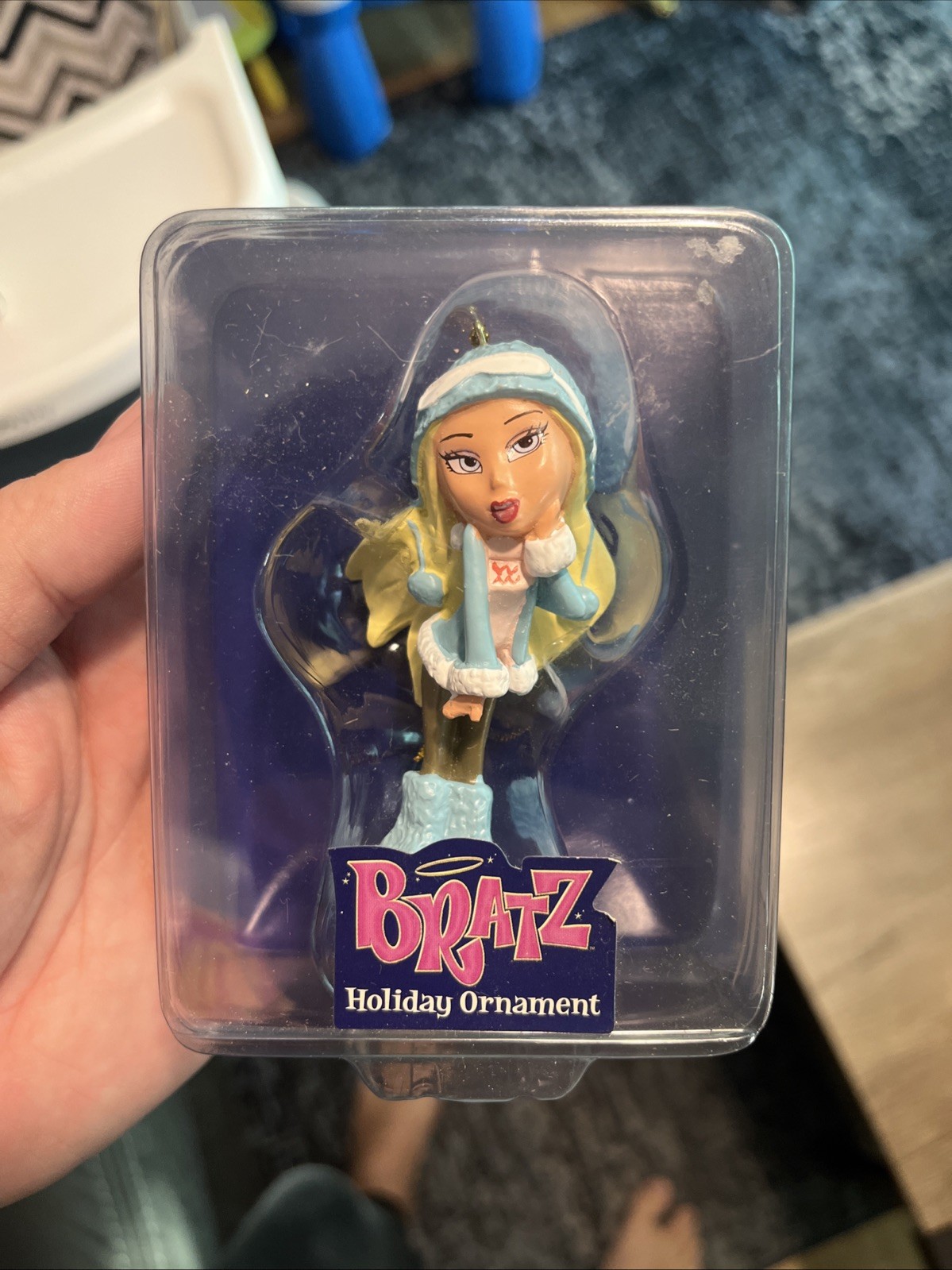 BRATZ-Passion for Fashion-Stylin' Christmas Holiday Ornament-Blonde-Baby Blue BRATZ-Passion for Fashion-Stylin' Christmas Holiday Ornament-Blonde-Baby Blue