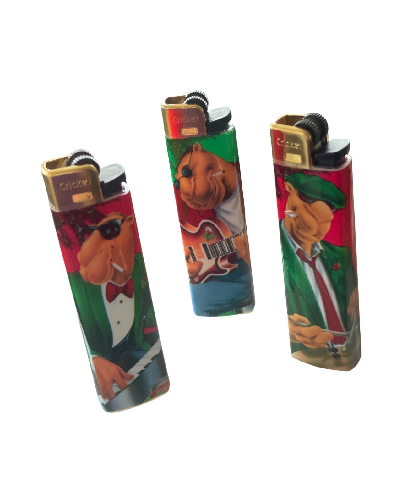 Lot Of 3 Camel Holiday Collectible Lighters Tobacciana Rare Lot Of 3 Camel Holiday Collectible Lighters Tobacciana Rare