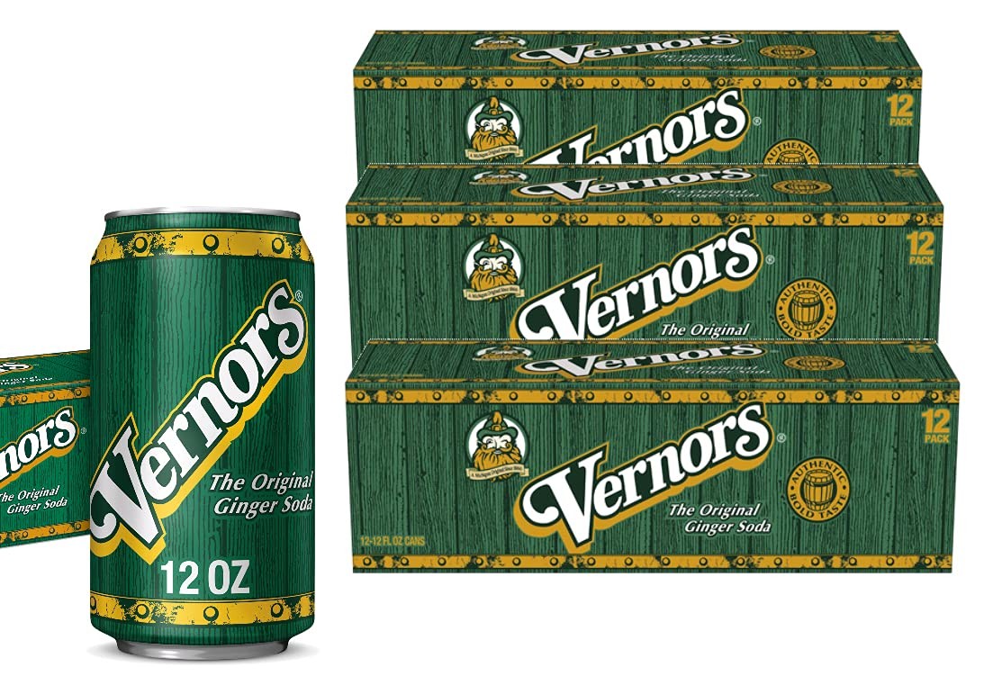 Vernors Classic Original Ginger Ale Soda Soft Drink - 3 Cases (36 Cans) Vernors Classic Original Ginger Ale Soda Soft Drink - 3 Cases (36 Cans)
