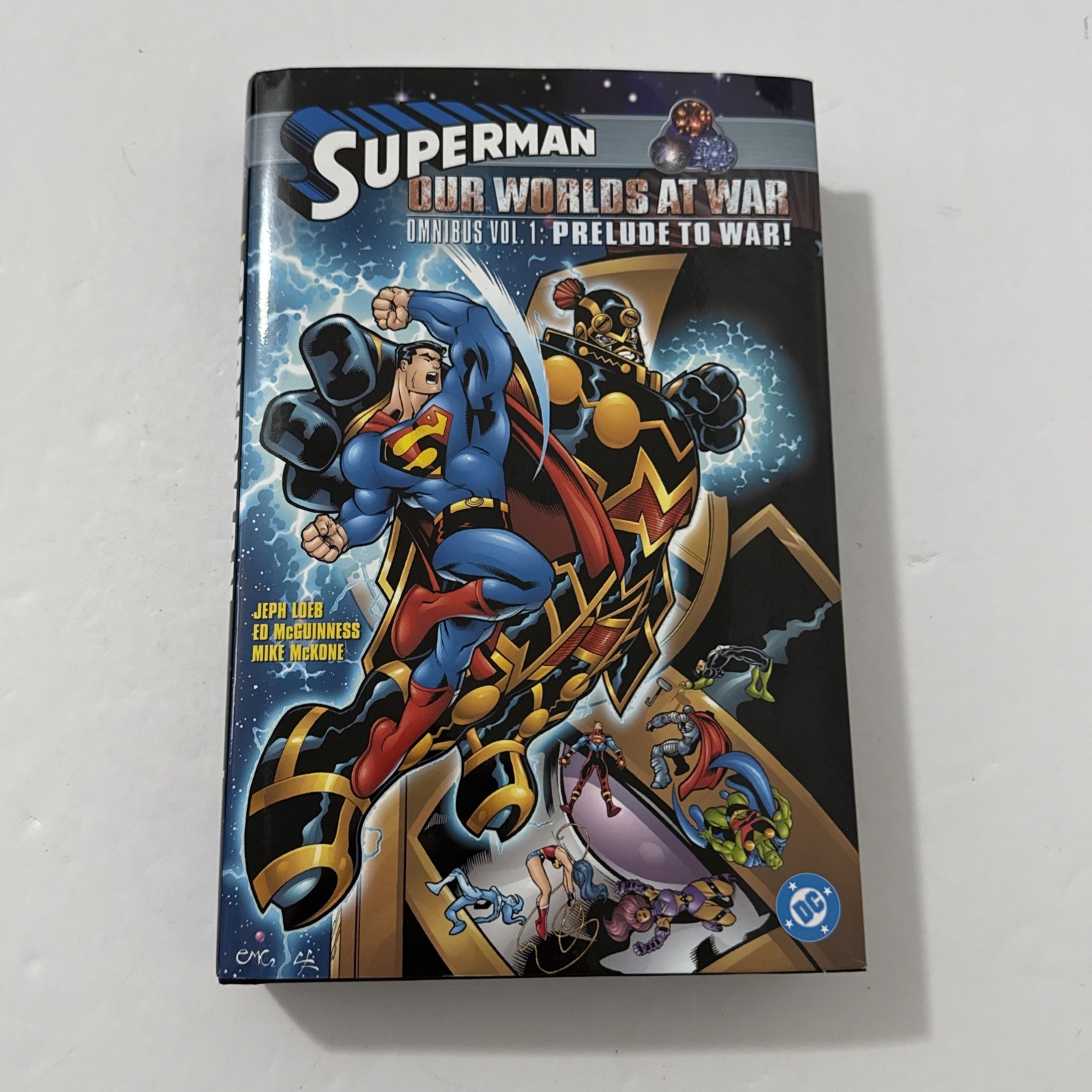 DC Comics ‘Superman: Our Worlds at War Omnibus Vol. 1: Prelude to War Hardcover DC Comics ‘Superman: Our Worlds at War Omnibus Vol. 1: Prelude to War Hardcover