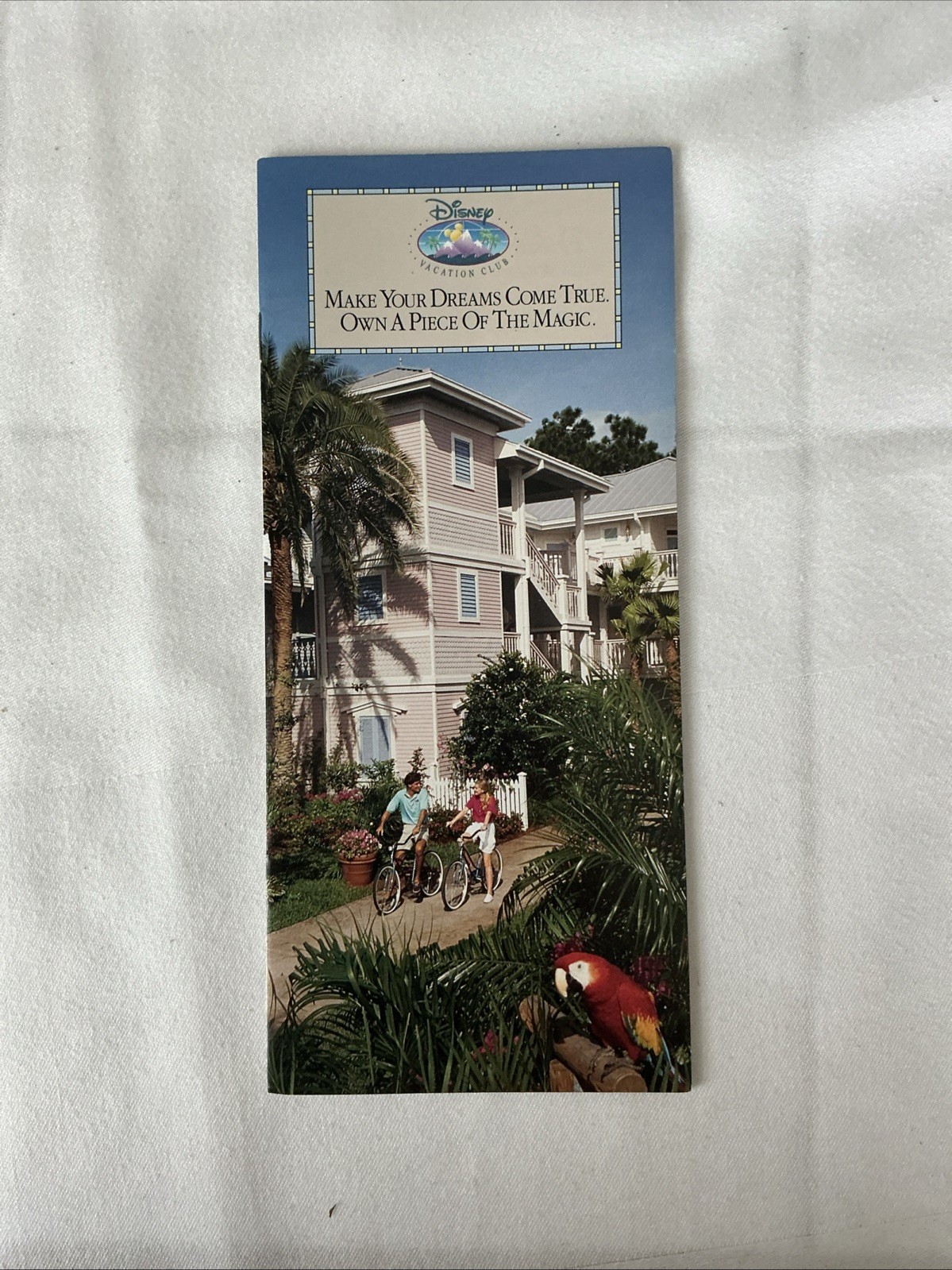 DISNEY Disney Vacation Club 1st Advertising Info Brochure WDW 1991 DISNEY Disney Vacation Club 1st Advertising Info Brochure WDW 1991