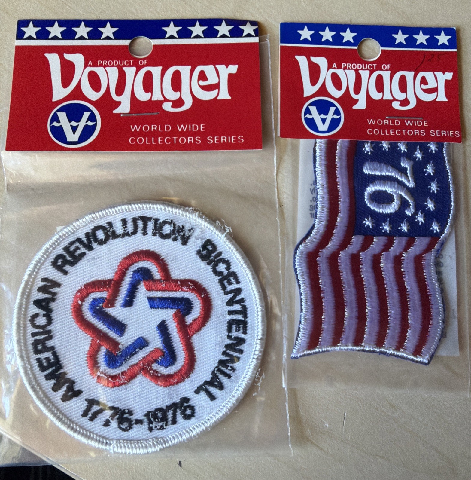 VTG 1979 US Bicentennial Patches Lot American Revolution Spirit of 76 Embroidery