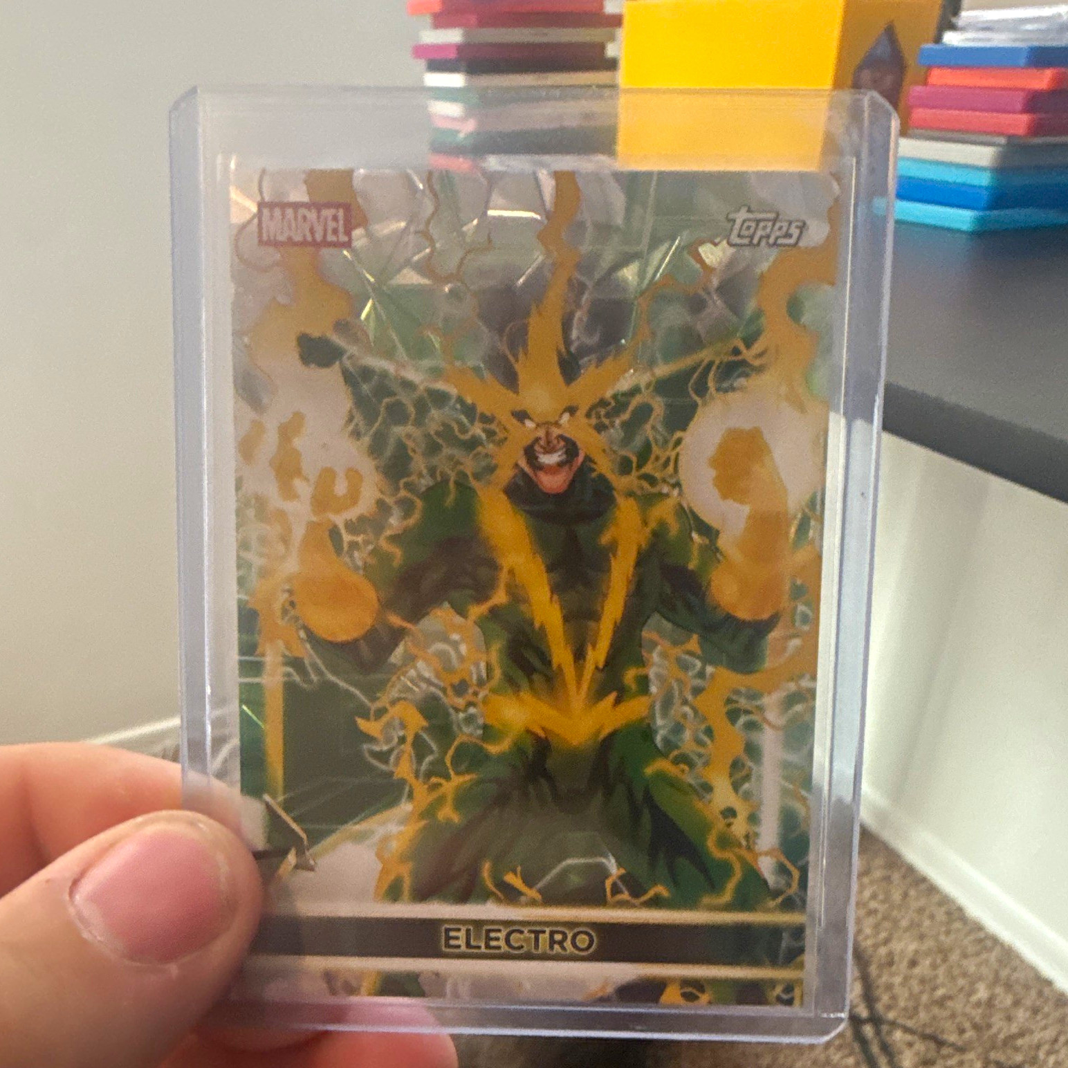 Topps 2024 Marvel Collectible Card Game Base Set Electro #101 Trading Card Topps 2024 Marvel Collectible Card Game Base Set Electro #101 Trading Card