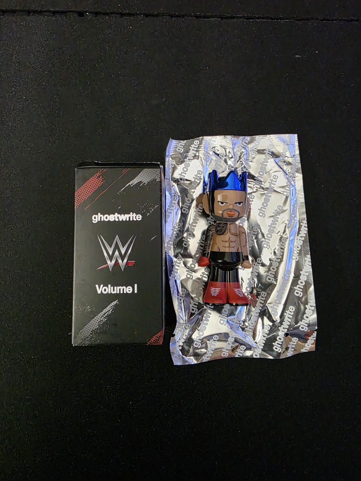 βοΈπ₯ 2026 WWE Ghostwrite Volume 1 Roman Reigns /50 Sapphire SSP π₯βοΈ W/Box Foil βοΈπ₯ 2026 WWE Ghostwrite Volume 1 Roman Reigns /50 Sapphire SSP π₯βοΈ W/Box Foil