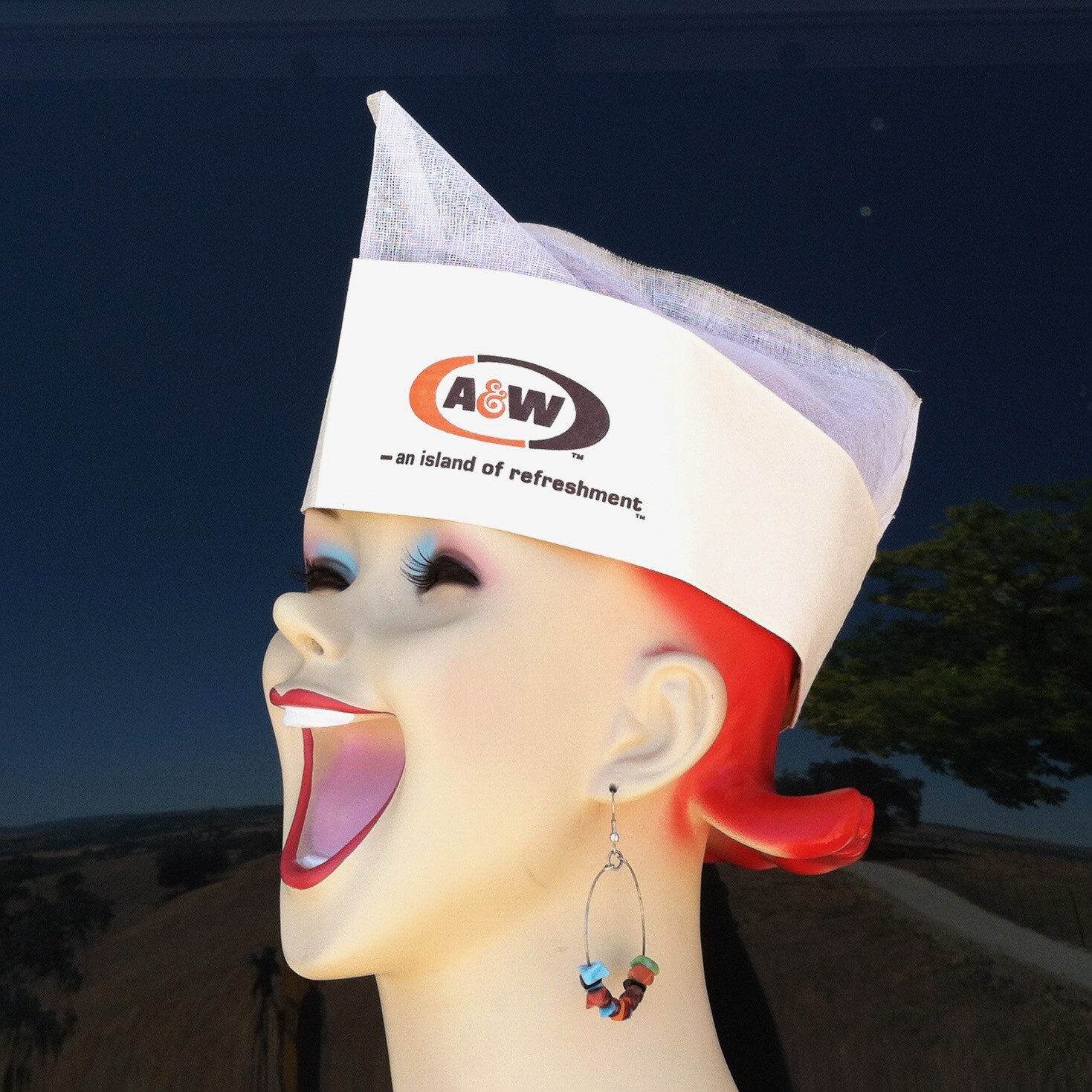Vintage Original 1950s A&W ROOTBEER Soda Paper Jerk Hat EMPLOYEE Uniform NOS Vintage Original 1950s A&W ROOTBEER Soda Paper Jerk Hat EMPLOYEE Uniform NOS