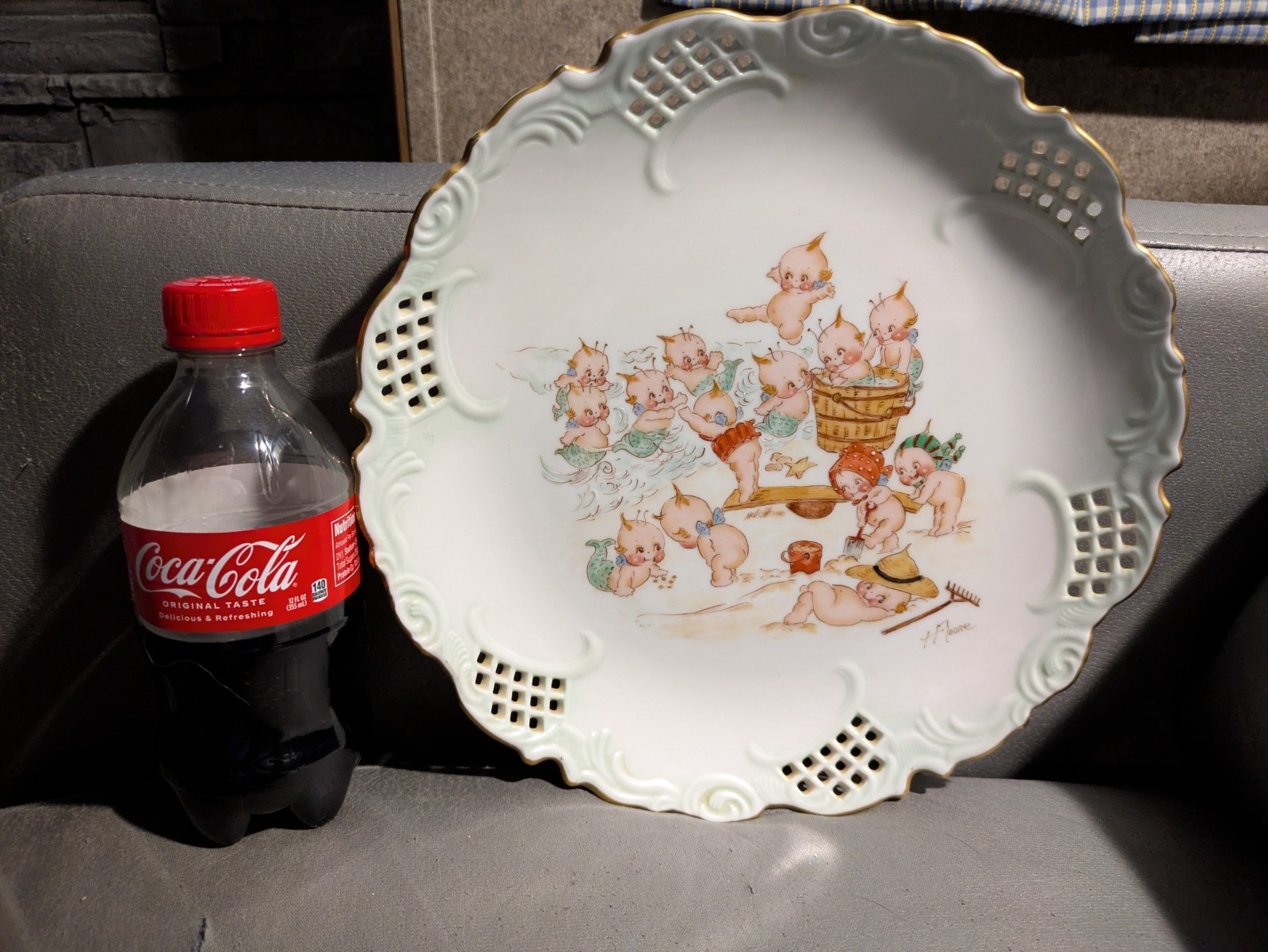 Kewpie Plate No Markings On Back Kewpie Dolls Kewpie Plate No Markings On Back Kewpie Dolls