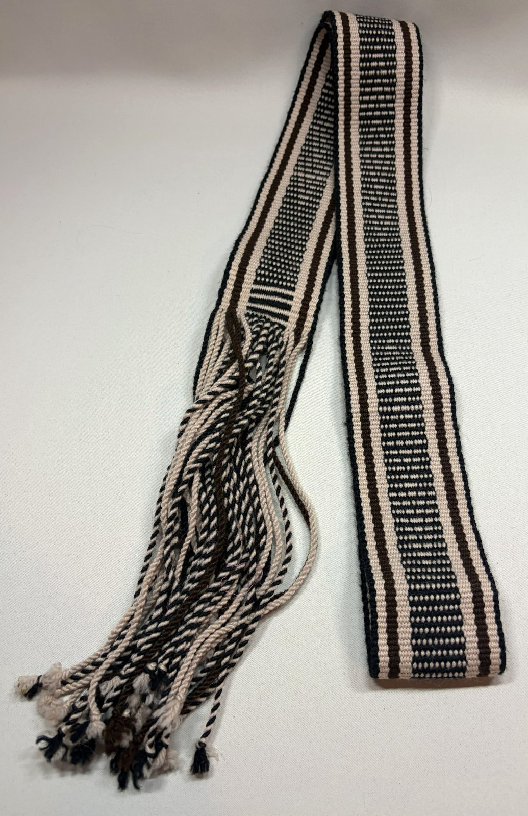 Vtg Native American Style Hand Woven Sash Belt Pueblo Hopi Navajo 96 Vtg Native American Style Hand Woven Sash Belt Pueblo Hopi Navajo 96