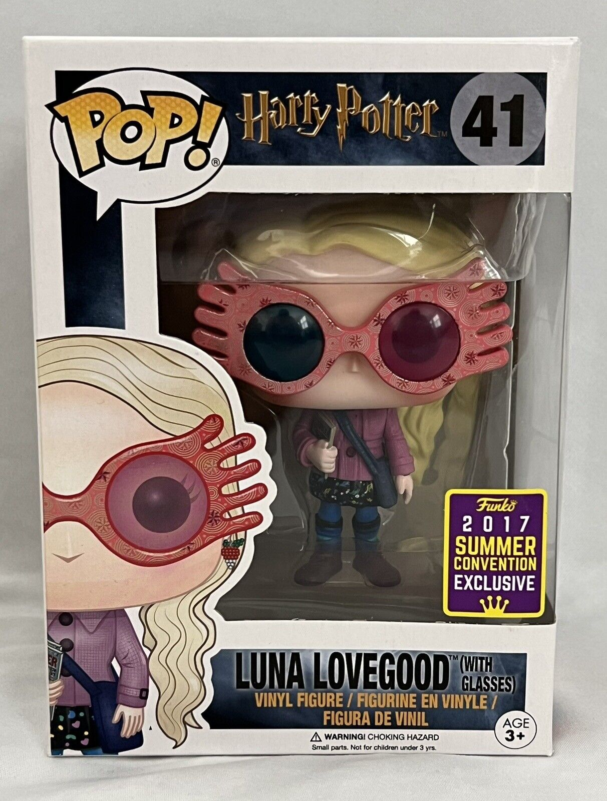 Funko Pop Luna Lovegood #41 Harry Potter 2017 Summer Convention Exclusive