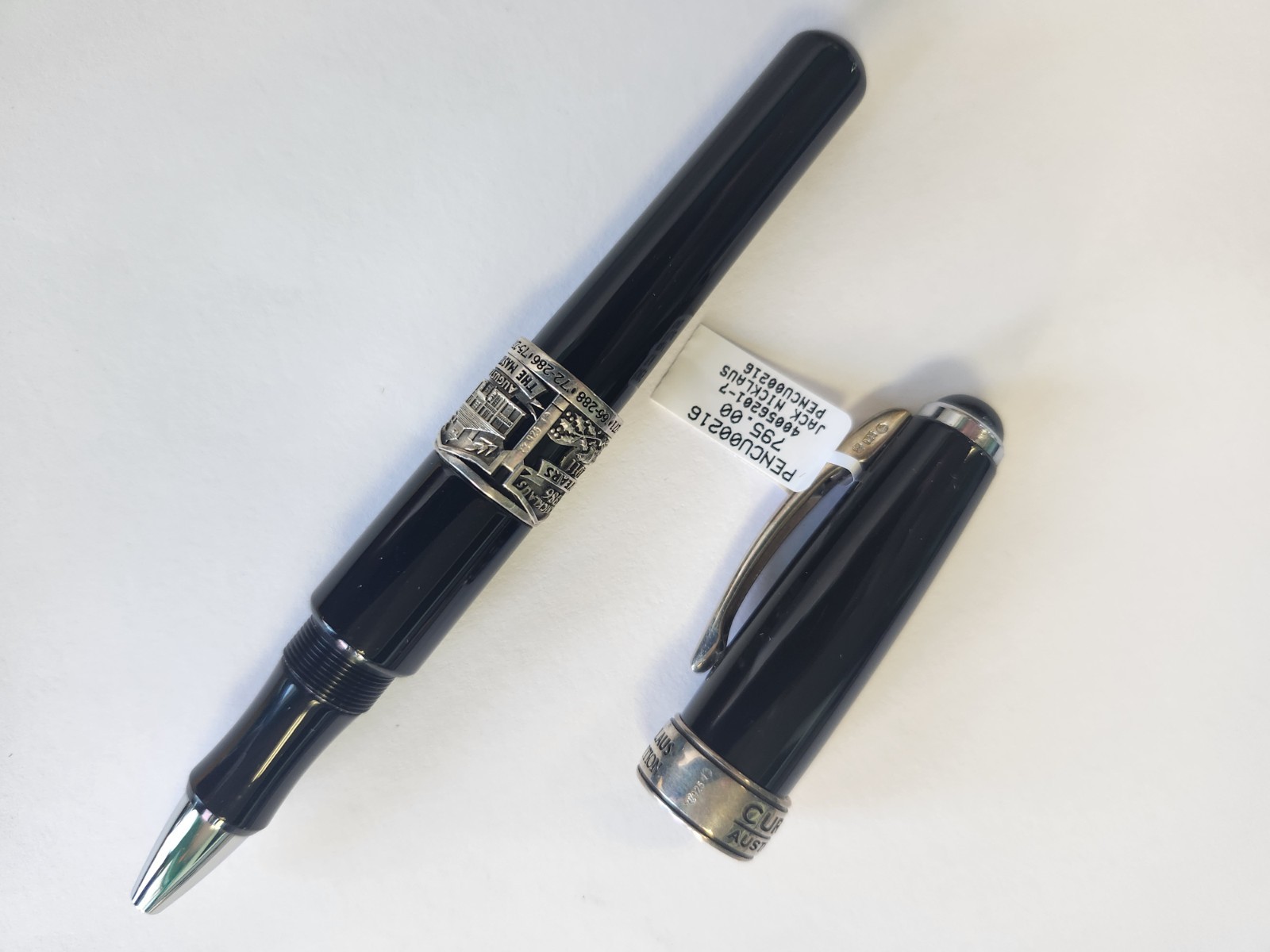 RARE- Curtis Australia  Jack Nicklaus Masters Anniversary LE Fountain/RB Pen.