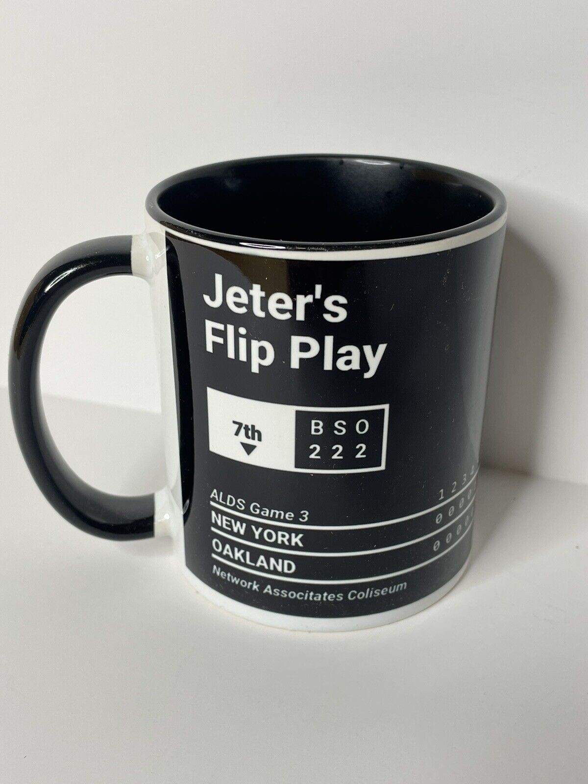 New York Yankees Derek Jeter The Flip Play Playbook Products MLB Coffee Cup