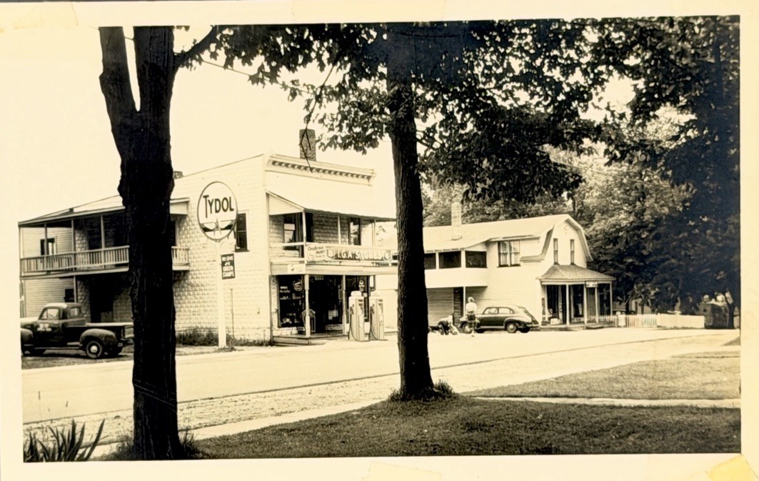 South Colton NY RPPC Postcard Tydol Gas Service Station Sign New York South Colton NY RPPC Postcard Tydol Gas Service Station Sign New York
