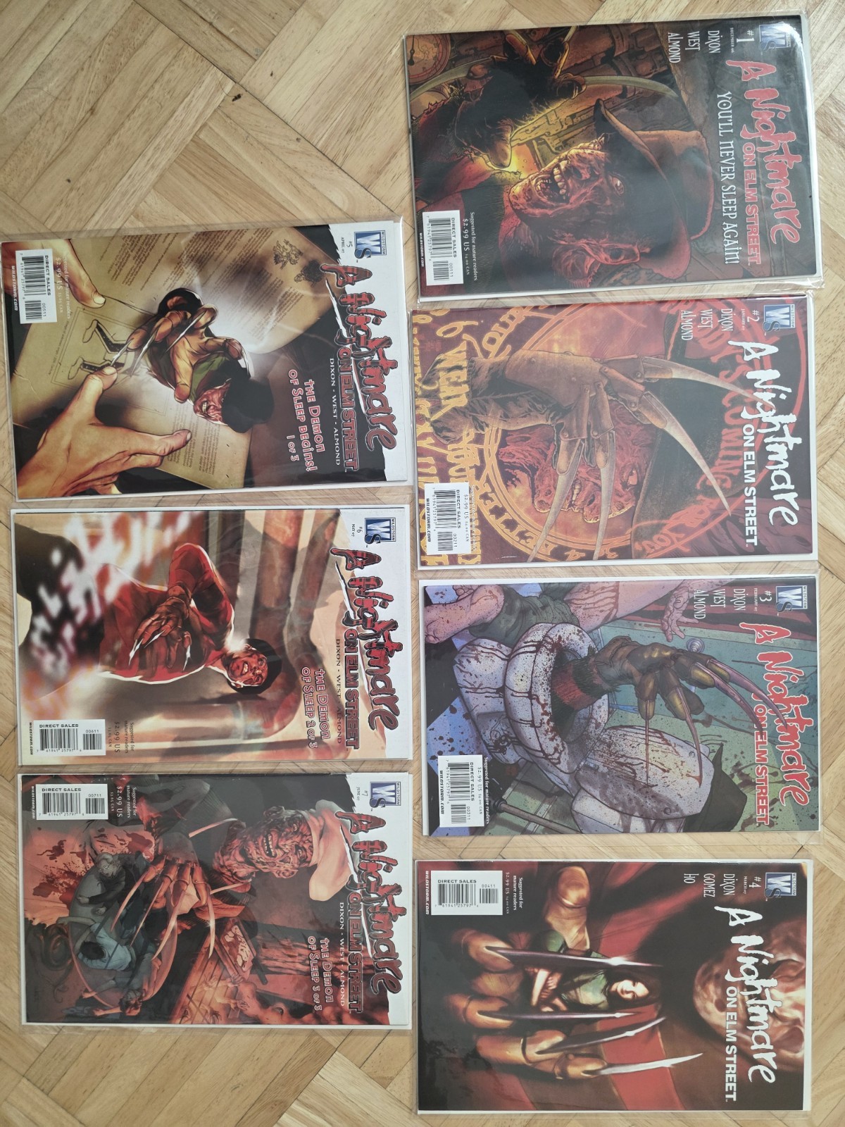 A Nightmare on Elm Street #1 -7 Chuck Dixon (Wildstorm/DC Comics 2006) PREOWNED A Nightmare on Elm Street #1 -7 Chuck Dixon (Wildstorm/DC Comics 2006) PREOWNED