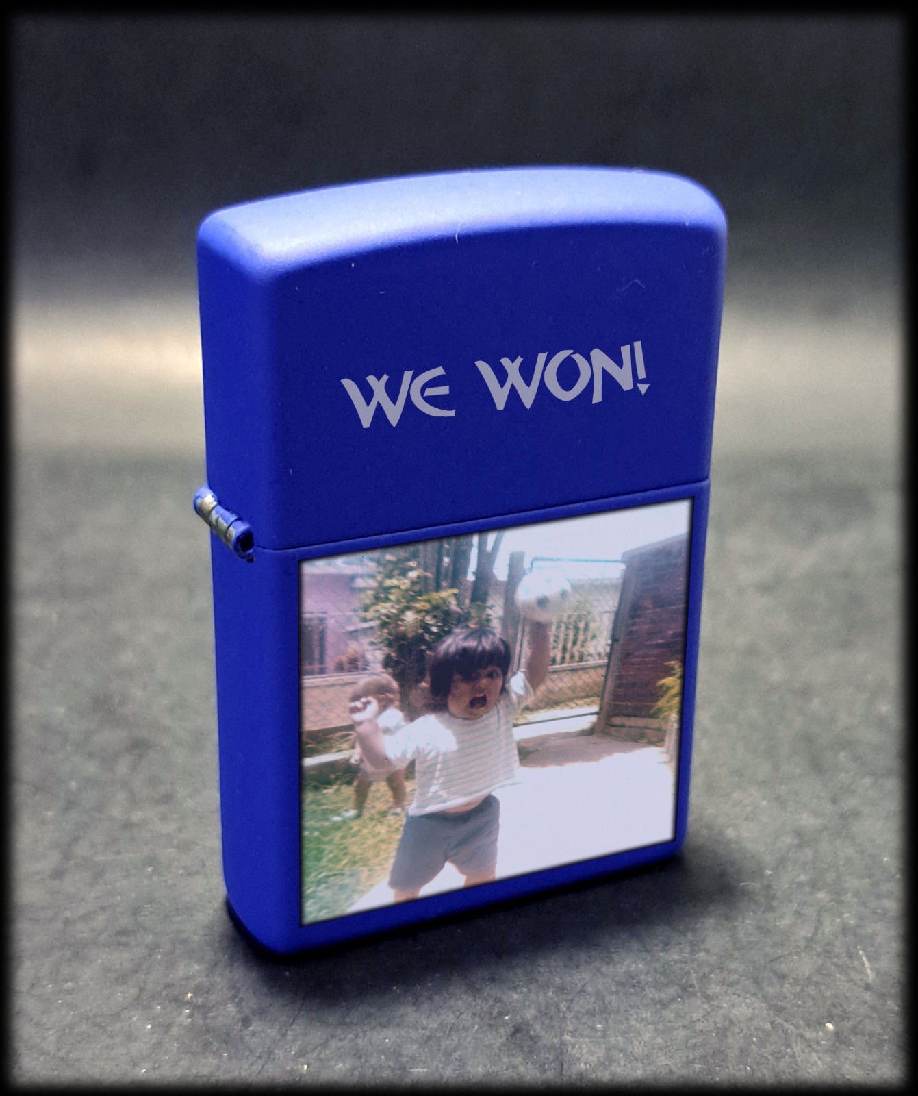 Zippo Royal Blue Zippo Lighter | Full Color UV Printed | Personalized Photo Gift Zippo Royal Blue Zippo Lighter | Full Color UV Printed | Personalized Photo Gift