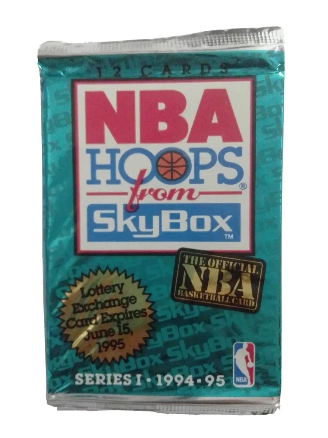 1994-95 Skybox NBA HOOPS Series 1 Basketball (12 Cards) Unopened Pack  