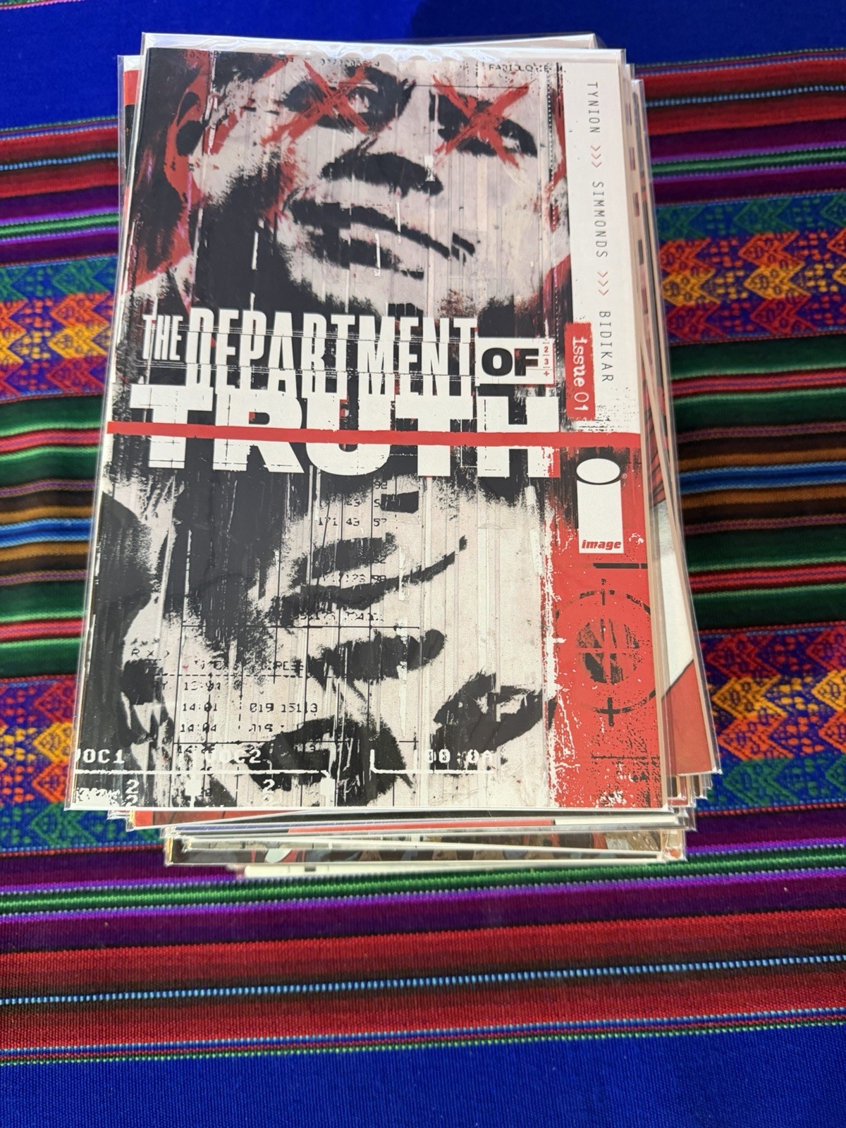 Department of Truth #1-25 Straight Run Lots Of Variants (53) Comics In Total Department of Truth #1-25 Straight Run Lots Of Variants (53) Comics In Total
