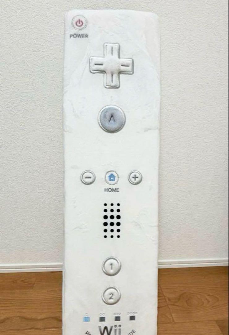 Nintendo Museum Kyoto LIMITED Wii Controller Plush dOll Big Cushion Japan Nintendo Museum Kyoto LIMITED Wii Controller Plush dOll Big Cushion Japan