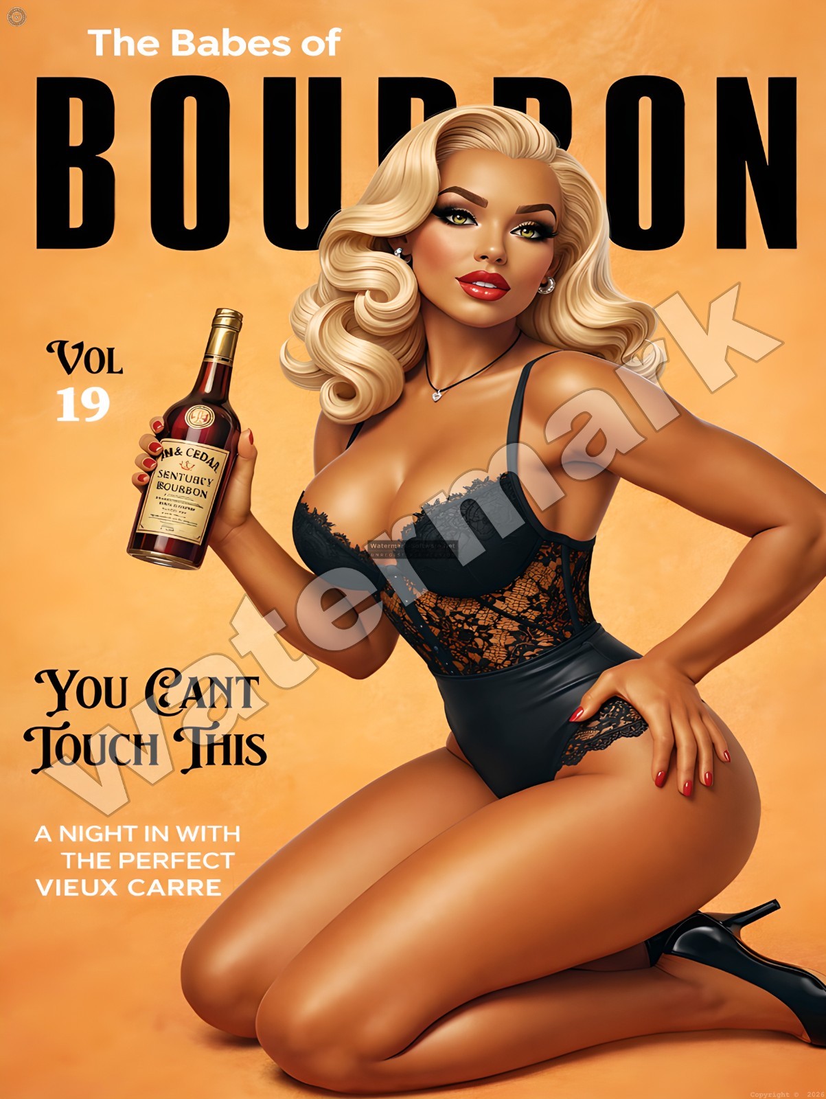 Babes of Bourbon You Can't Touch This Metal Sign 9 Babes of Bourbon You Can't Touch This Metal Sign 9