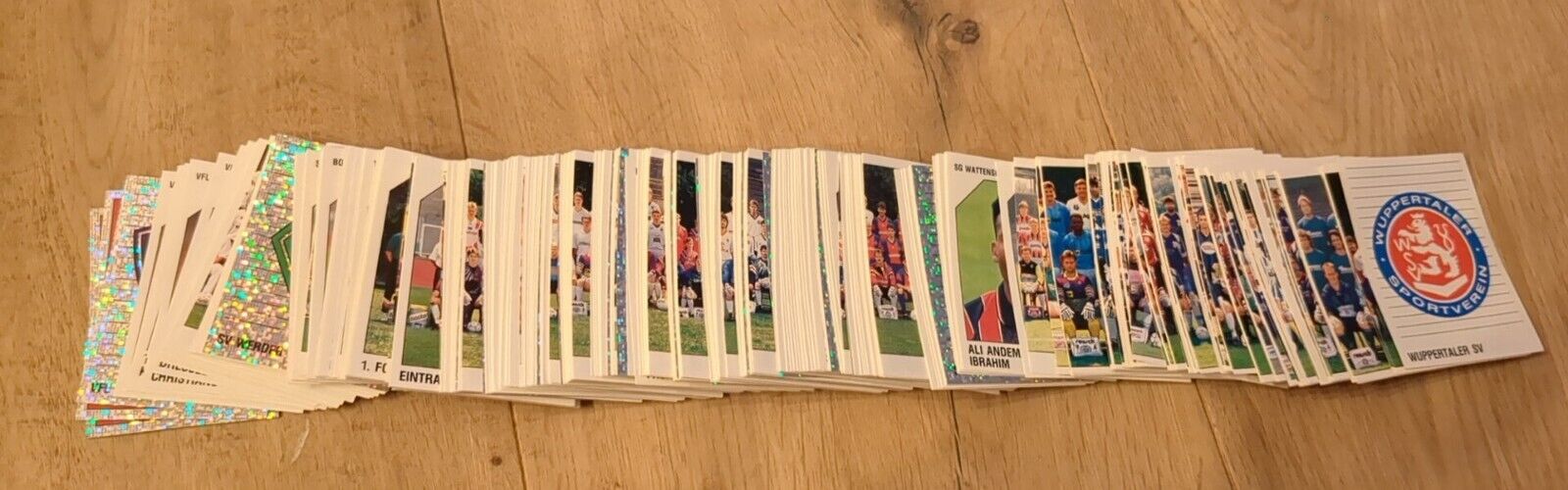 Panini football Bundesliga 1993 93 complete set unglued and excellent condition 