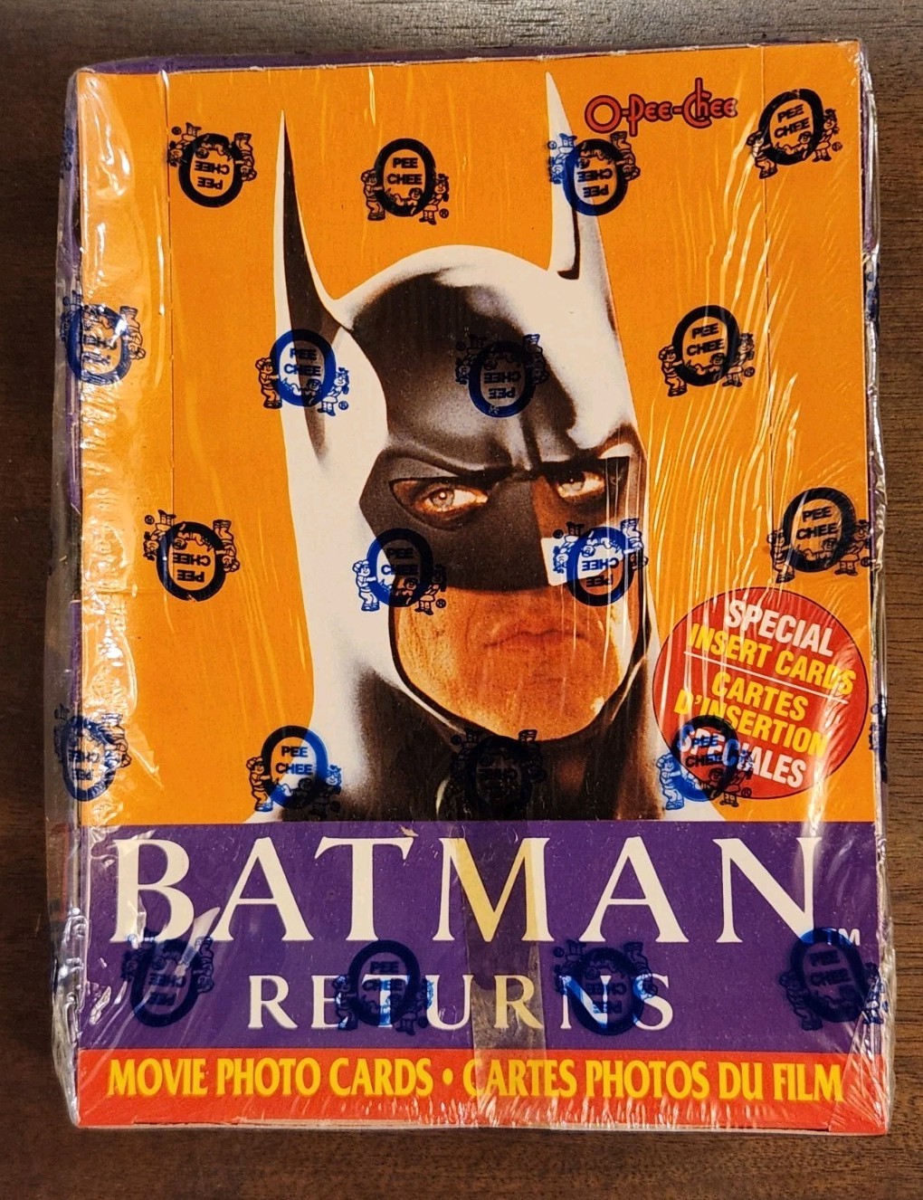 1992 O-Pee-Chee Batman Returns Unopened Box from Sealed Case (36 packs) 1992 O-Pee-Chee Batman Returns Unopened Box from Sealed Case (36 packs)